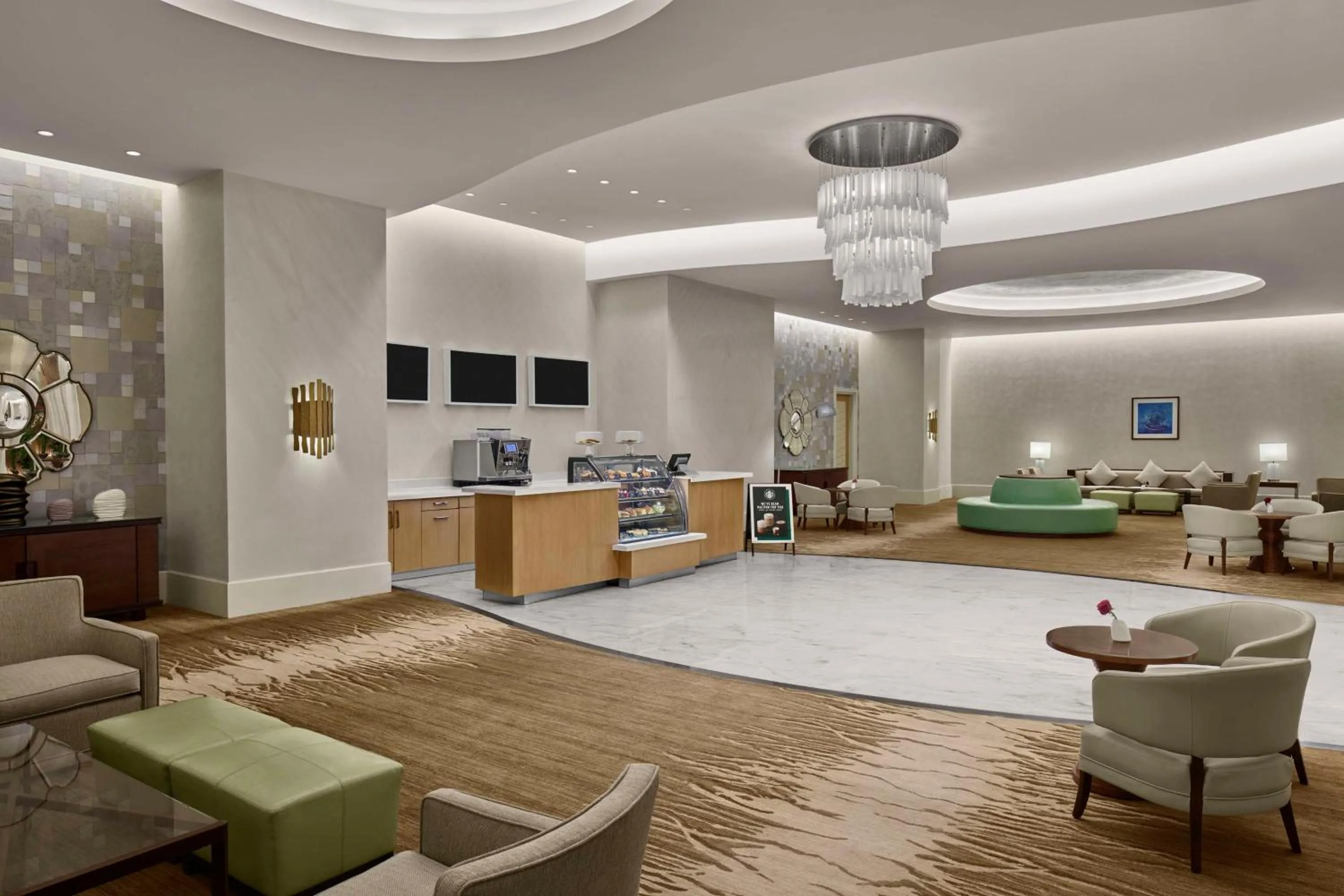 Lobby or reception in Hilton Hotel & Convention Jabal Omar Makkah