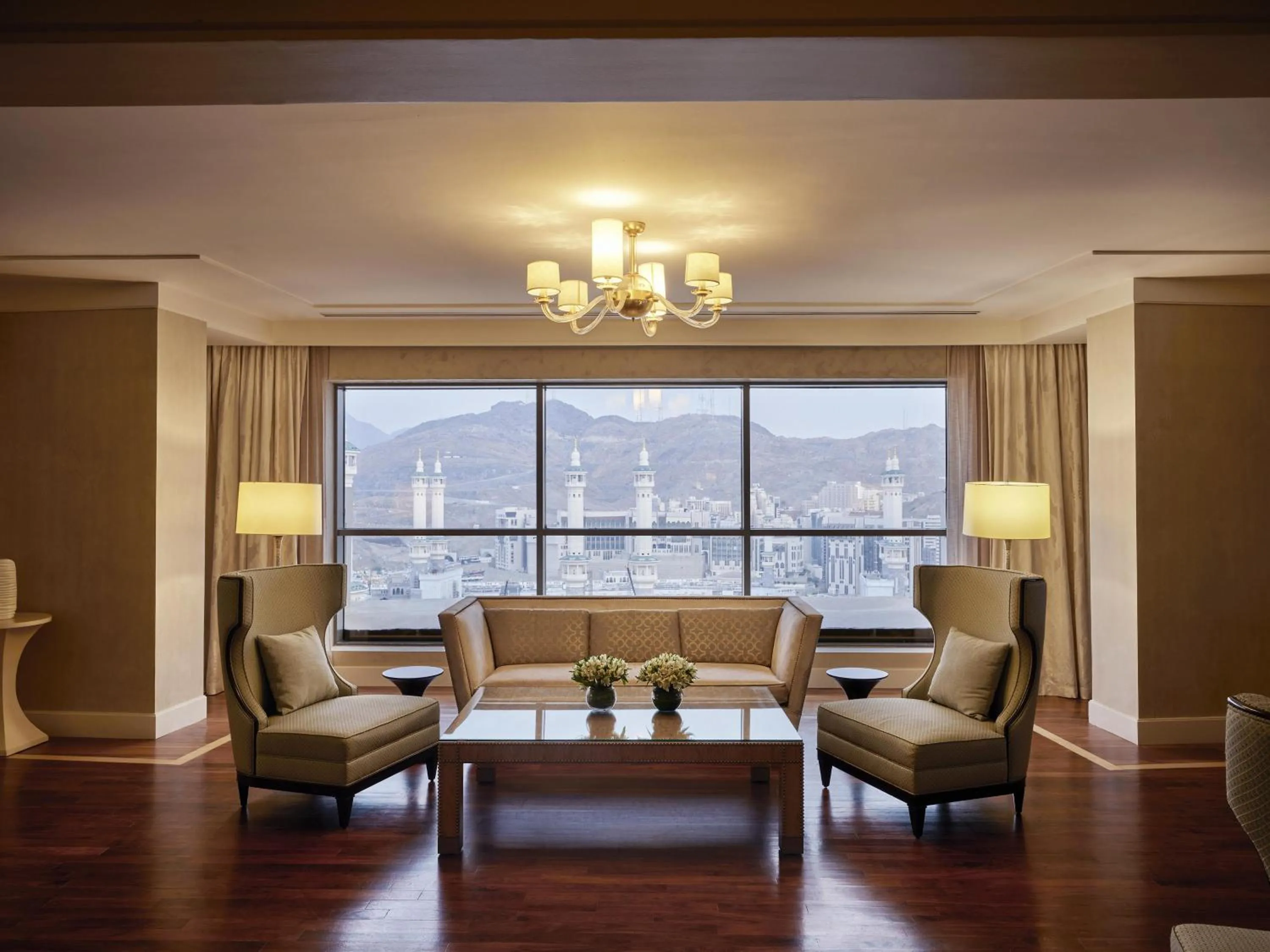 Living room in Hilton Hotel & Convention Jabal Omar Makkah