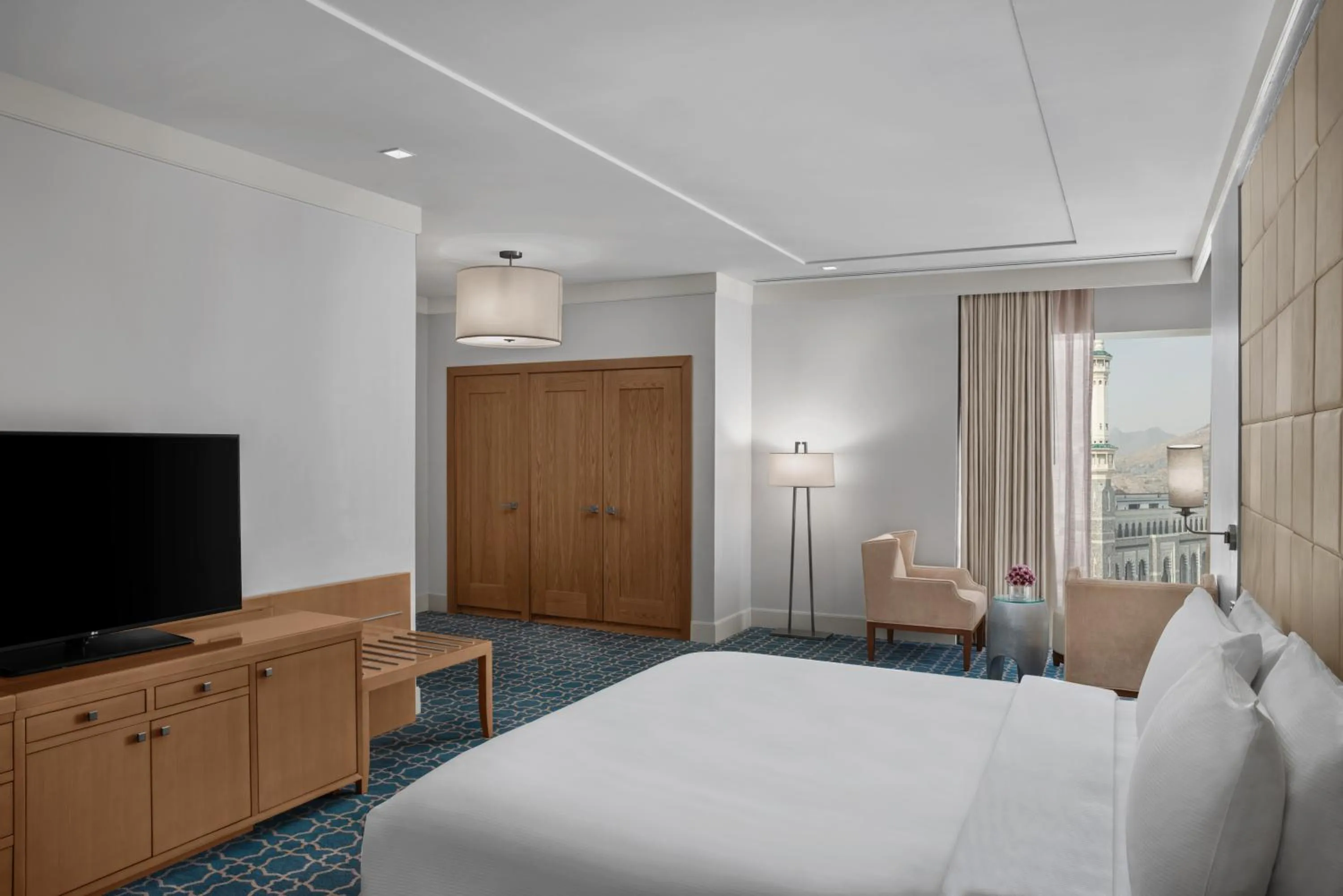 Bed in Hilton Hotel & Convention Jabal Omar Makkah