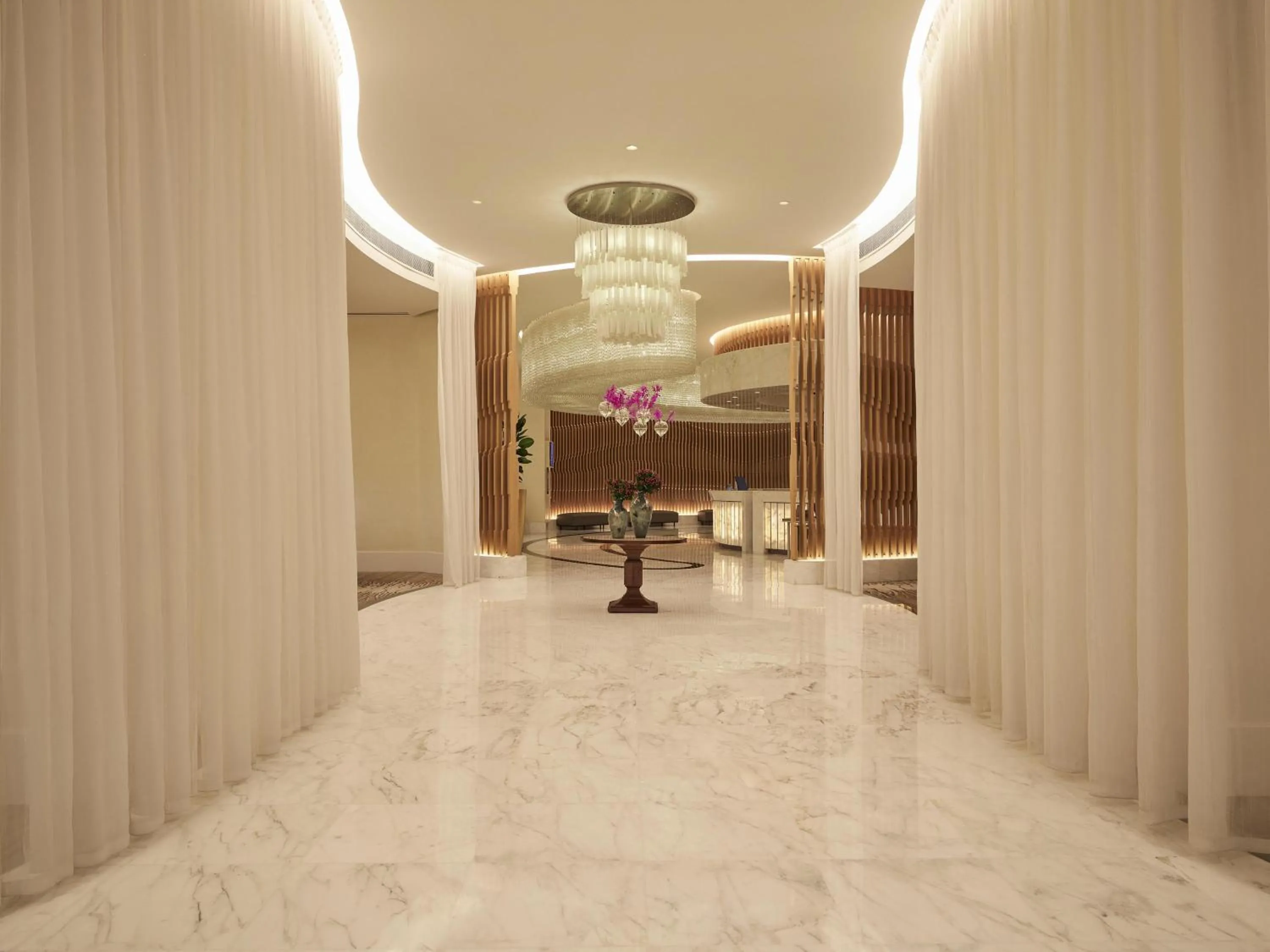 Lobby or reception in Hilton Hotel & Convention Jabal Omar Makkah