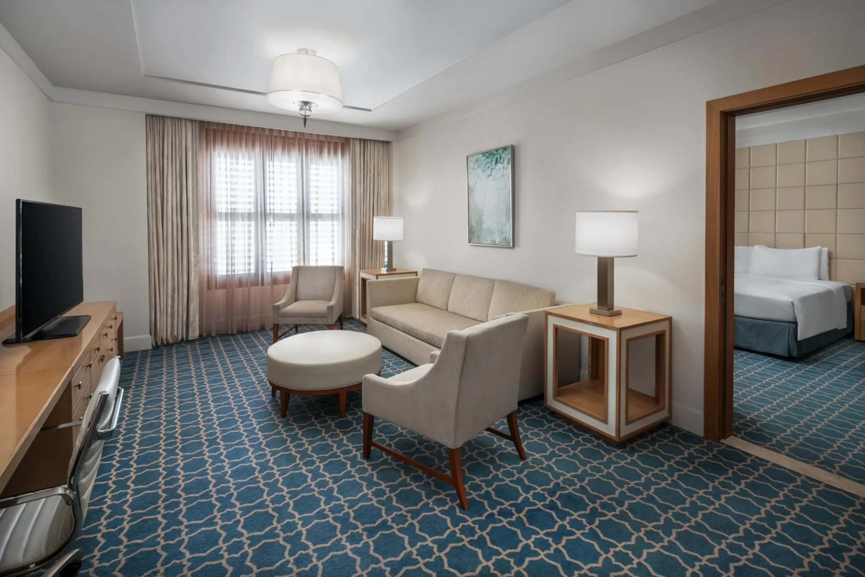 Bed in Hilton Hotel & Convention Jabal Omar Makkah