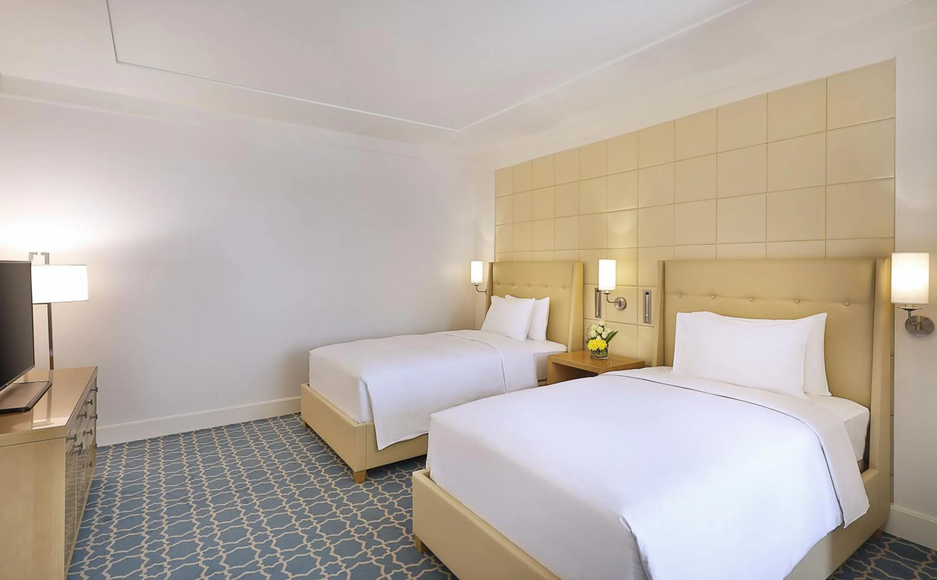 Bed in Hilton Hotel & Convention Jabal Omar Makkah