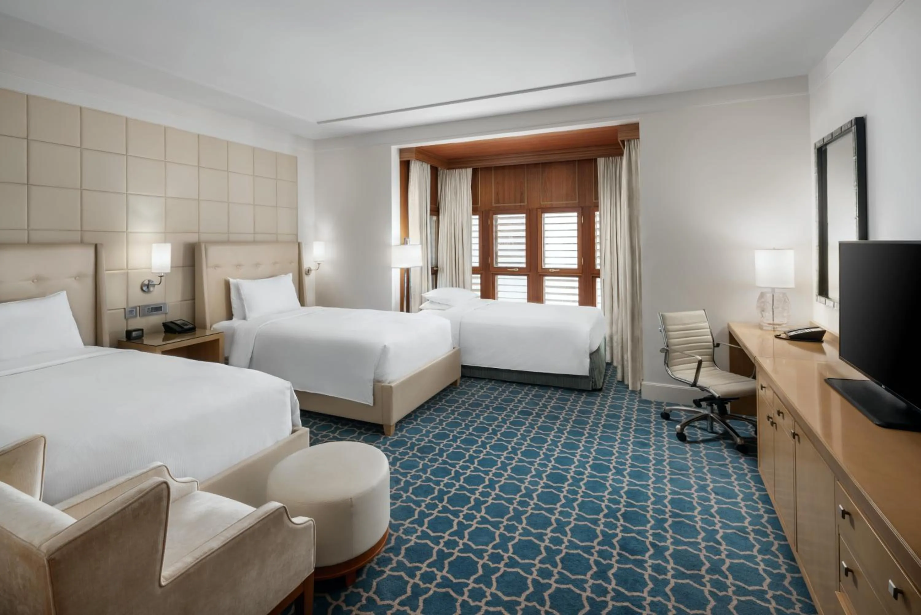 Bed in Hilton Hotel & Convention Jabal Omar Makkah