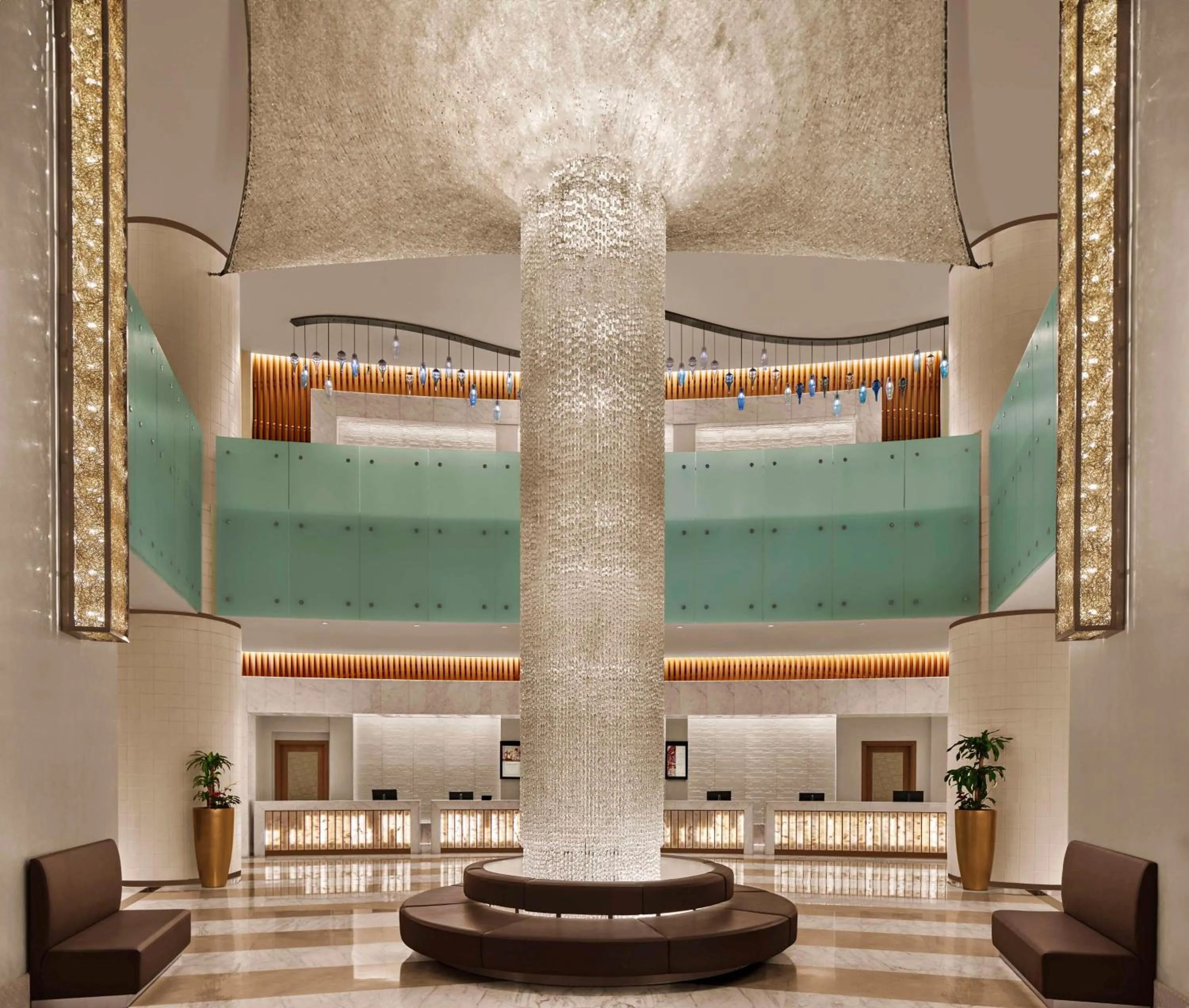 Lobby or reception in Hilton Hotel & Convention Jabal Omar Makkah