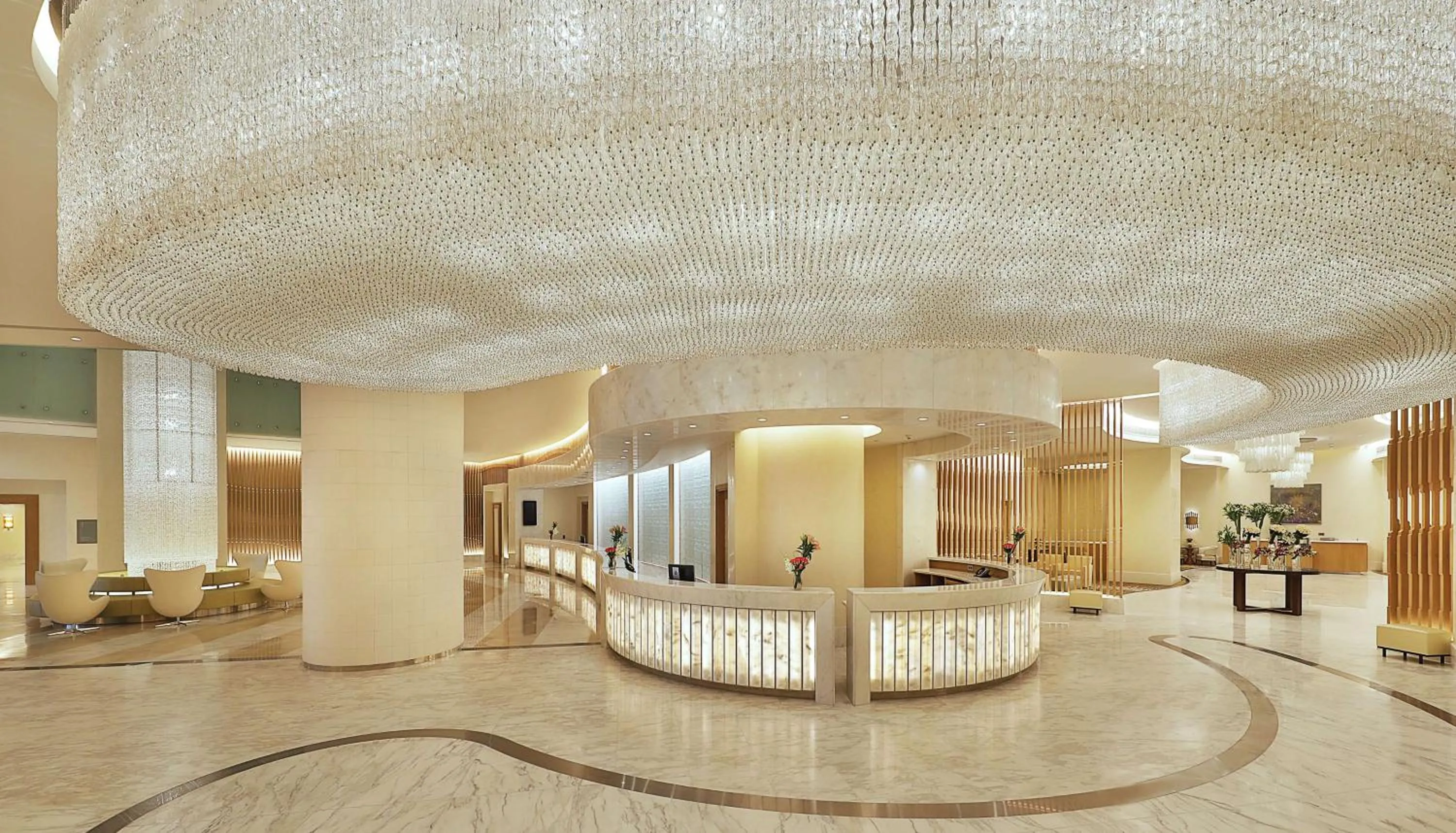 Lobby or reception in Hilton Hotel & Convention Jabal Omar Makkah