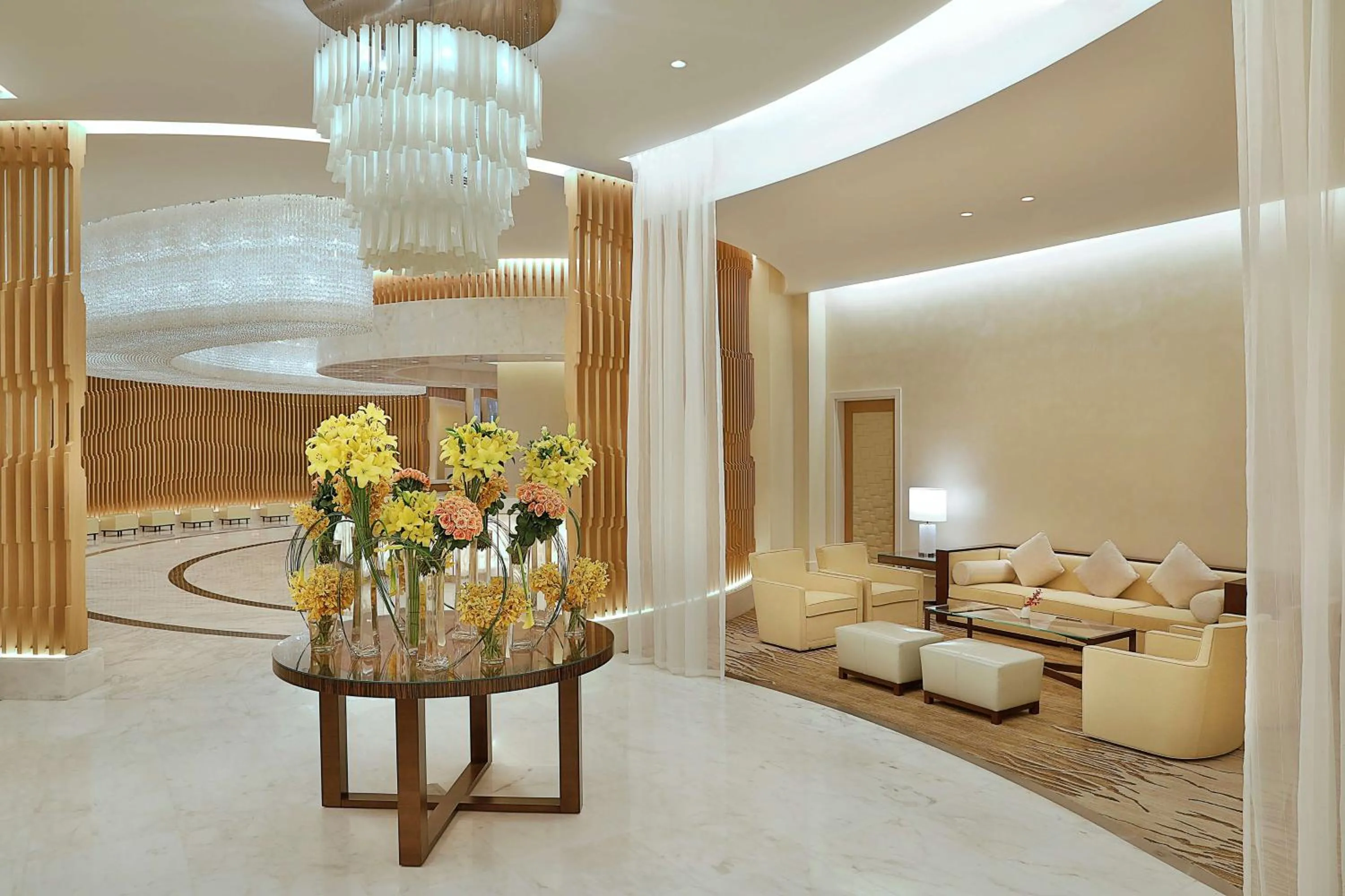Lobby or reception in Hilton Hotel & Convention Jabal Omar Makkah