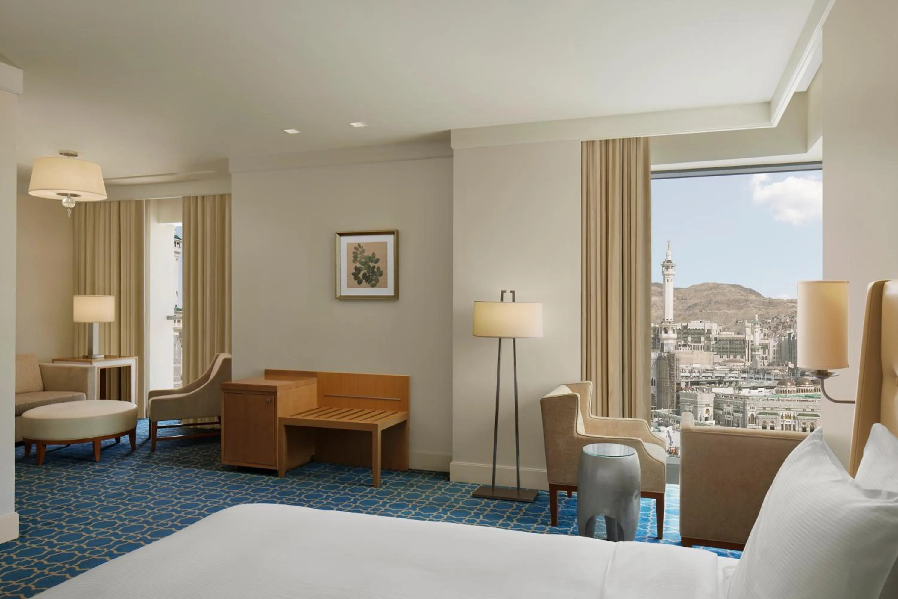 Bed in Hilton Hotel & Convention Jabal Omar Makkah