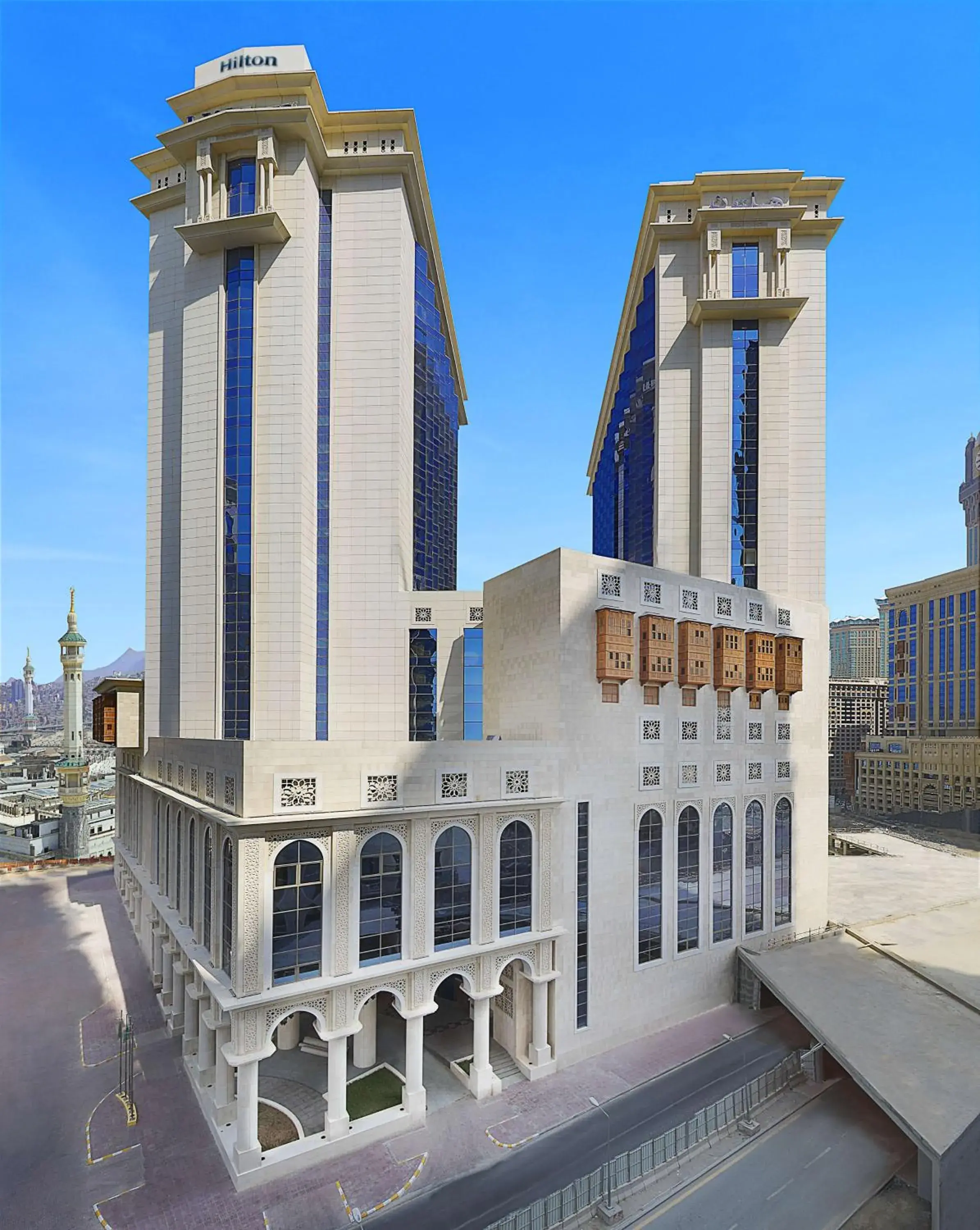 Property building in Hilton Hotel & Convention Jabal Omar Makkah Property building in Hilton Hotel & Convention Jabal Omar Makkah