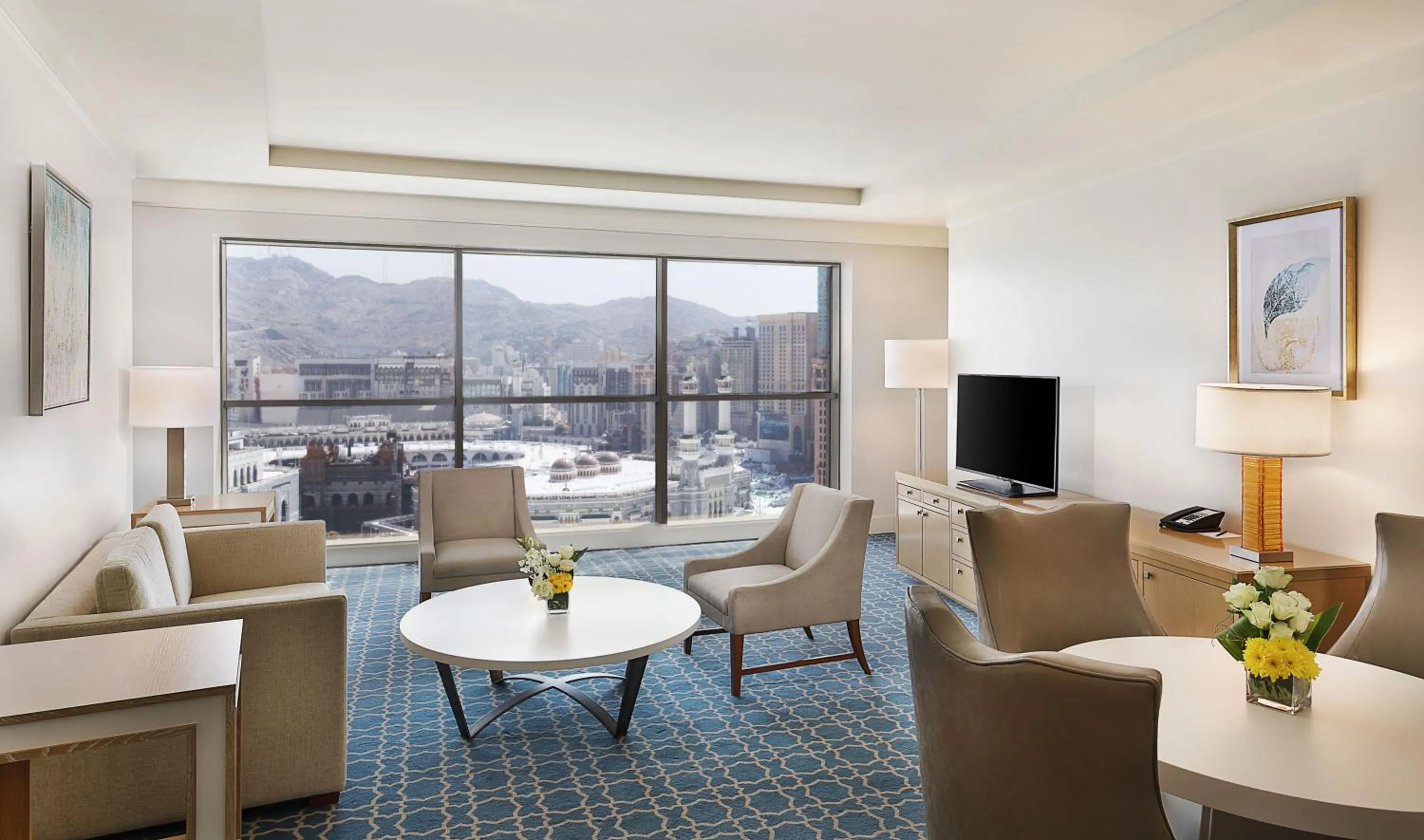 Living room in Hilton Hotel & Convention Jabal Omar Makkah