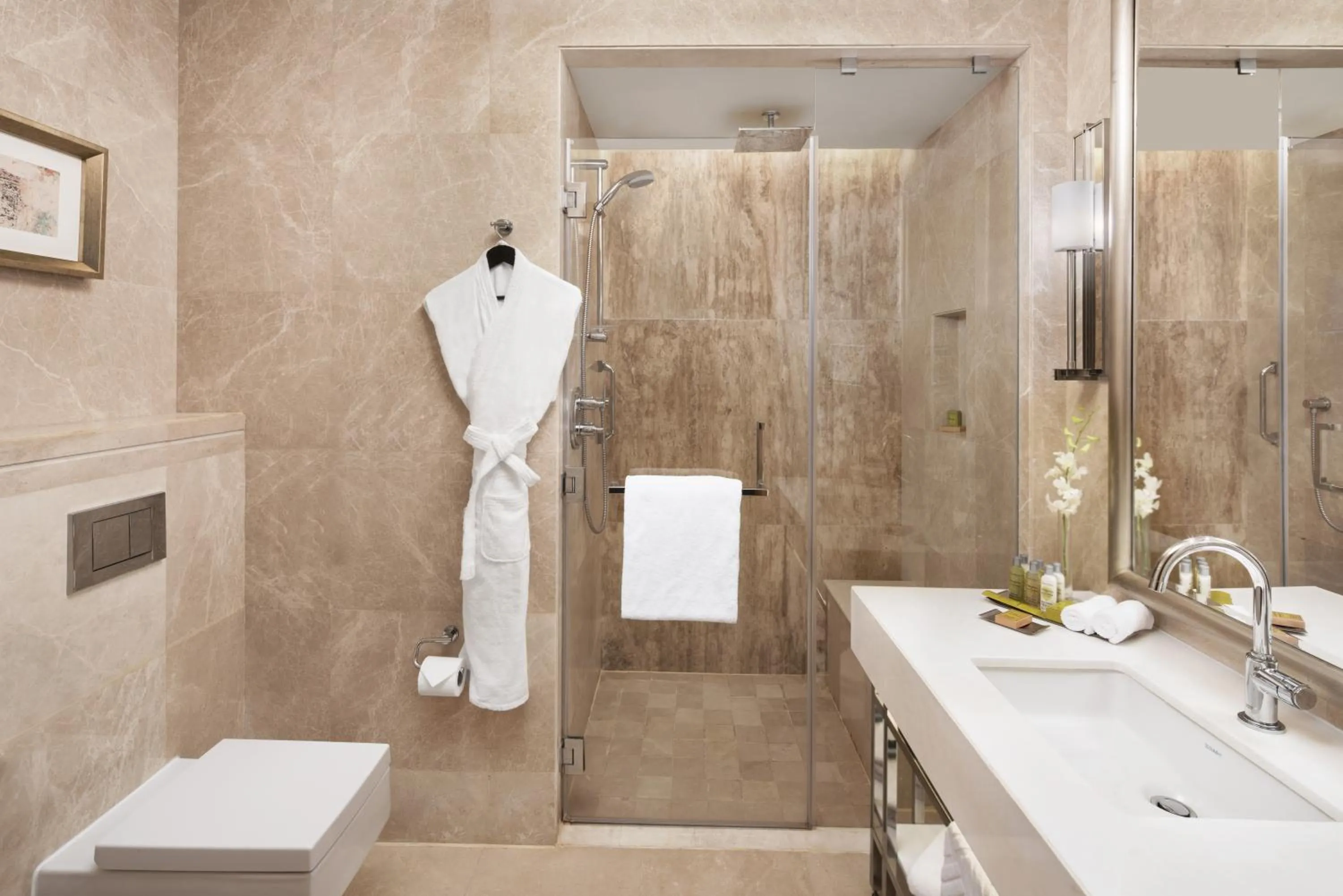 Bathroom in Hilton Hotel & Convention Jabal Omar Makkah