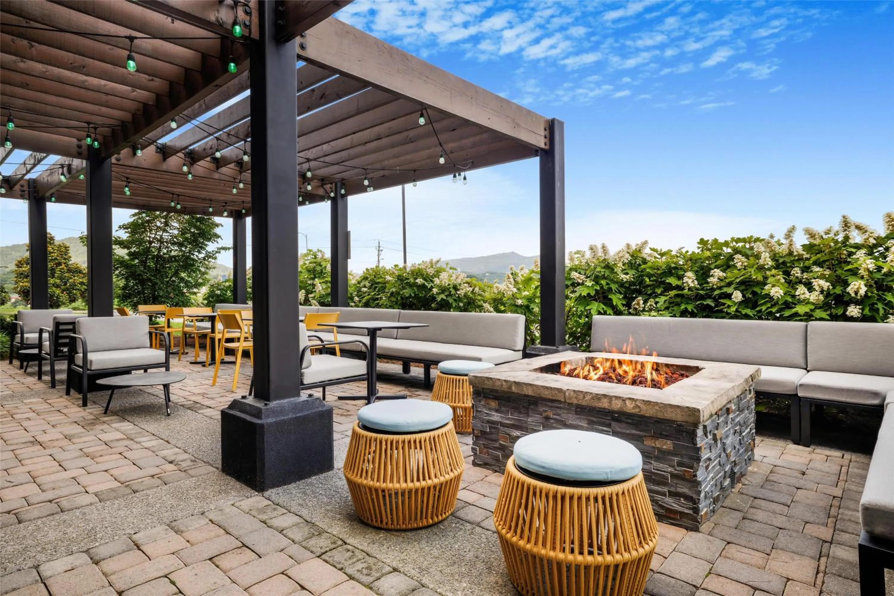 Patio in Home2 Suites By Hilton Pigeon Forge