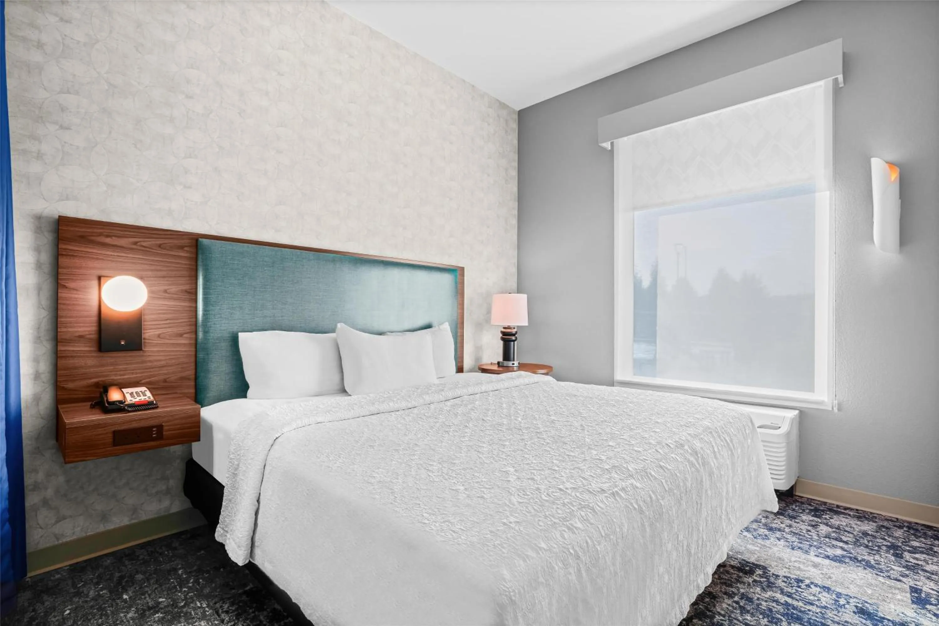 Bed in Home2 Suites By Hilton Pigeon Forge