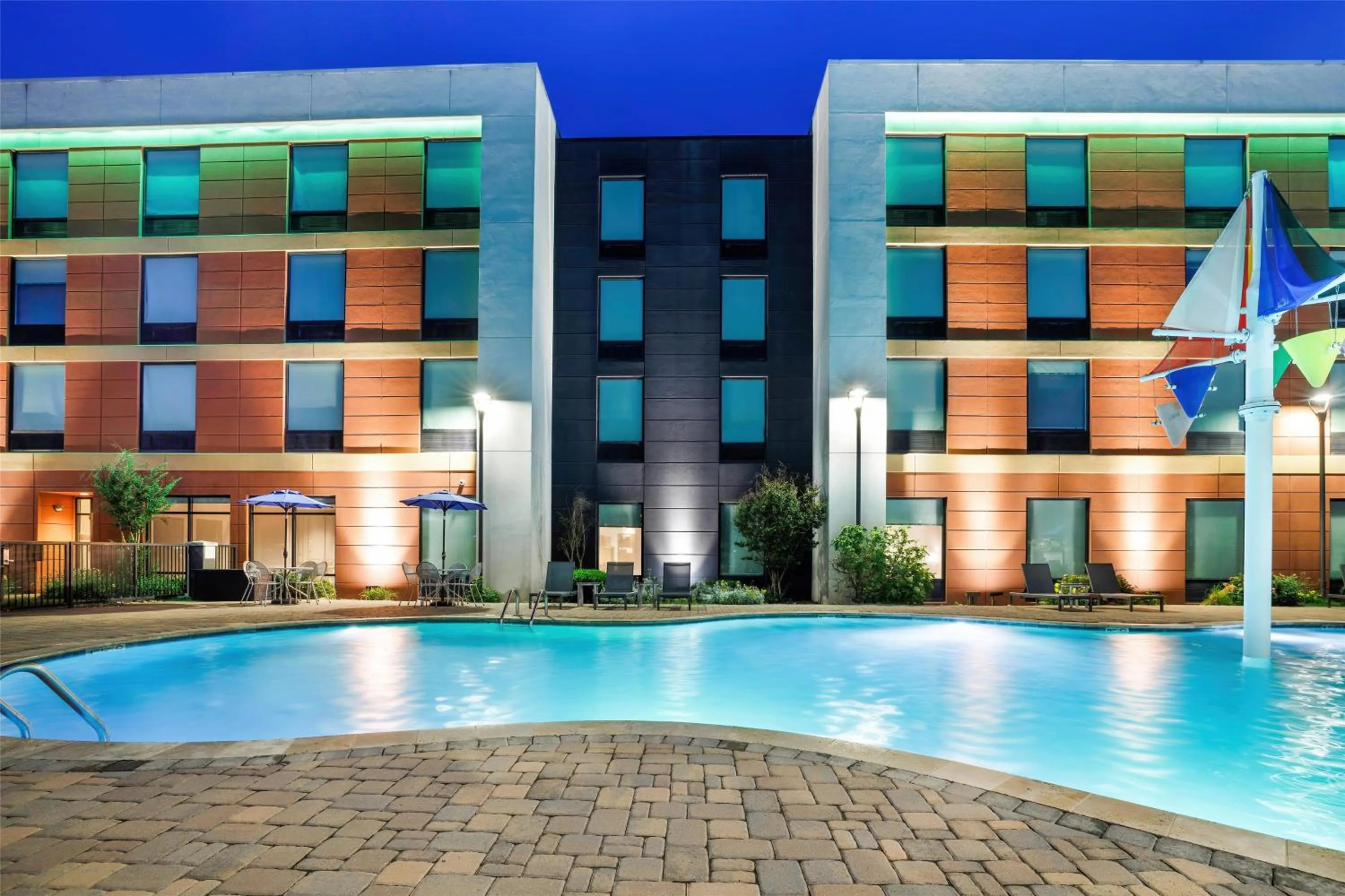 Pool view in Home2 Suites By Hilton Pigeon Forge