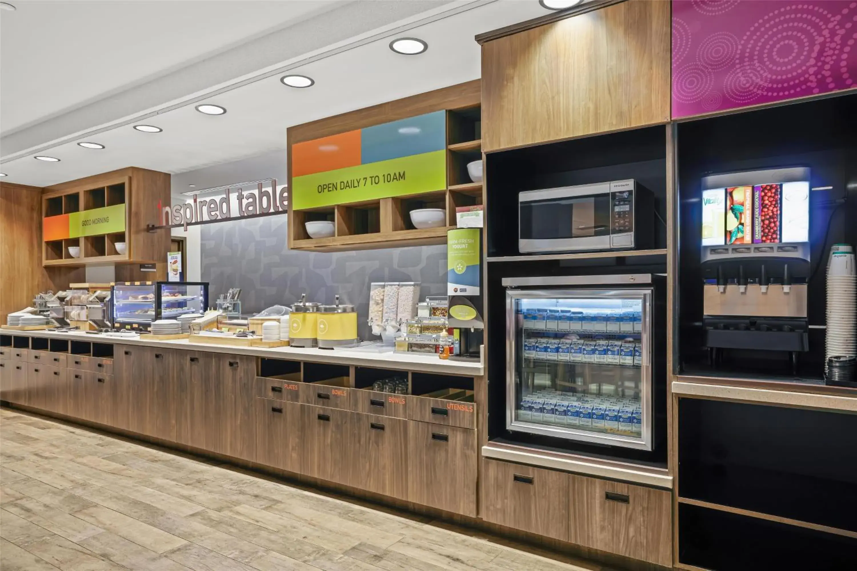 Breakfast in Home2 Suites By Hilton Pigeon Forge Breakfast in Home2 Suites By Hilton Pigeon Forge