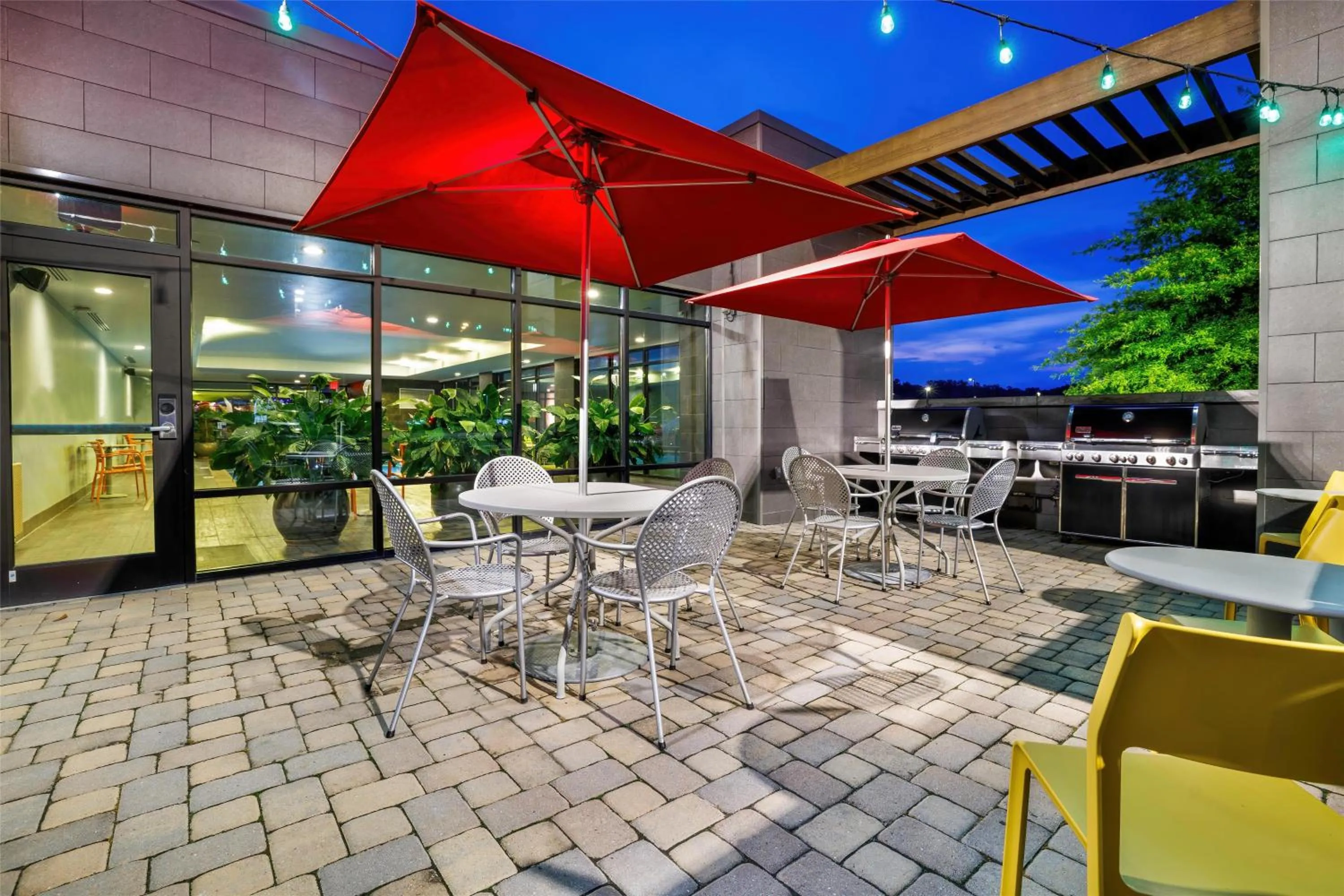 Patio in Home2 Suites By Hilton Pigeon Forge