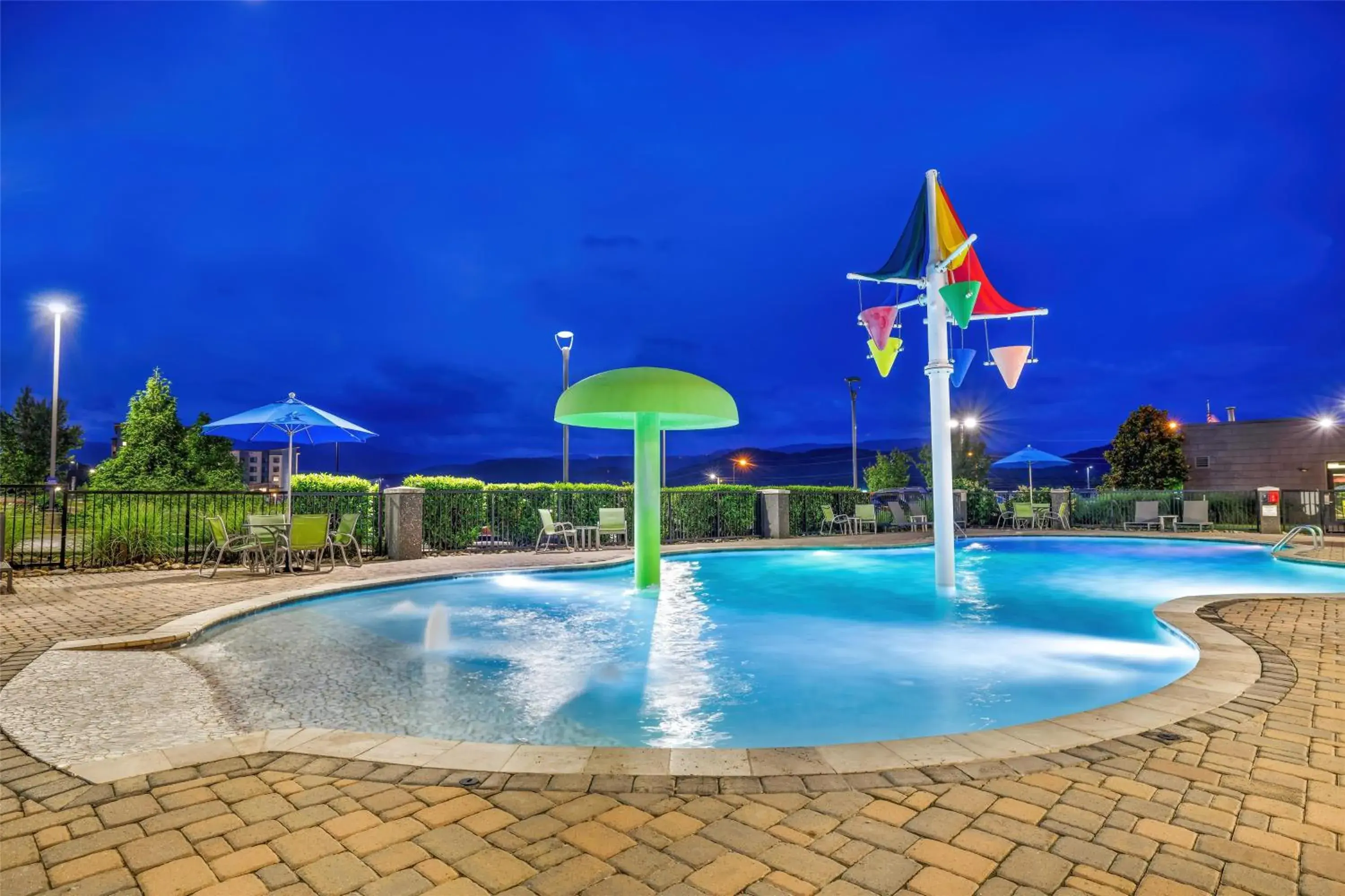 Pool view in Home2 Suites By Hilton Pigeon Forge Pool view in Home2 Suites By Hilton Pigeon Forge