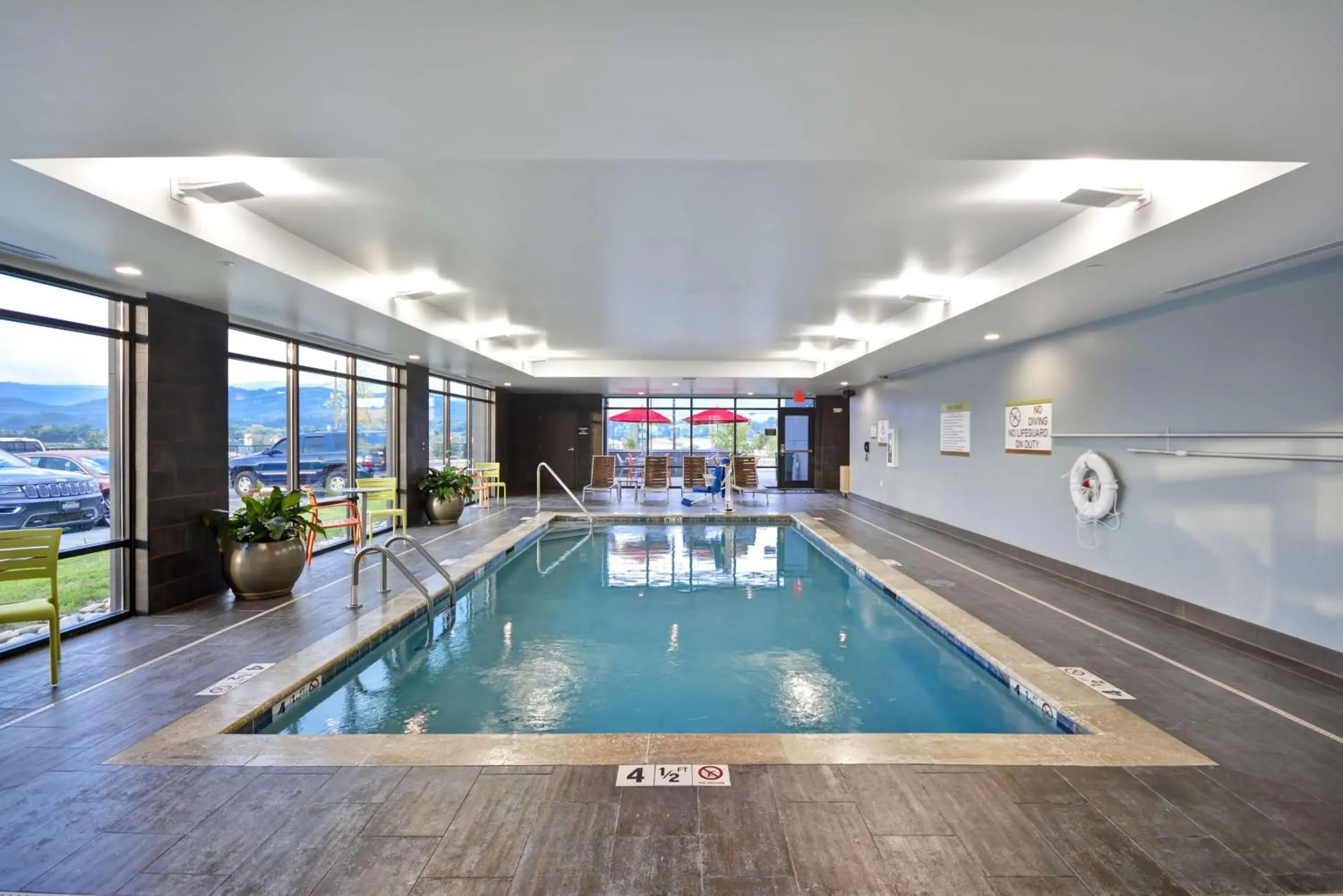 Pool view in Home2 Suites By Hilton Pigeon Forge Pool view in Home2 Suites By Hilton Pigeon Forge