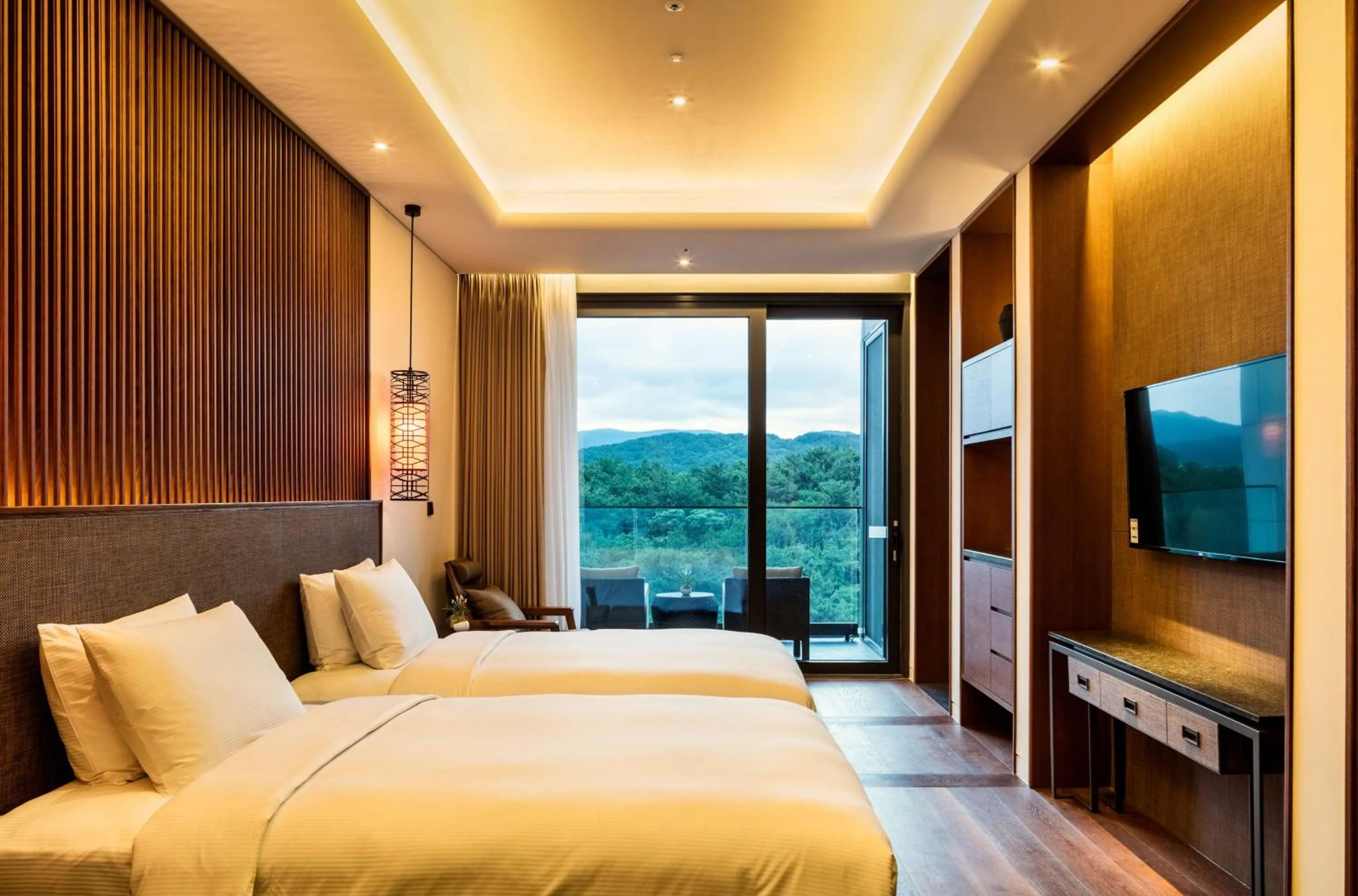 Bed in Hilton Busan Korea Republic of South