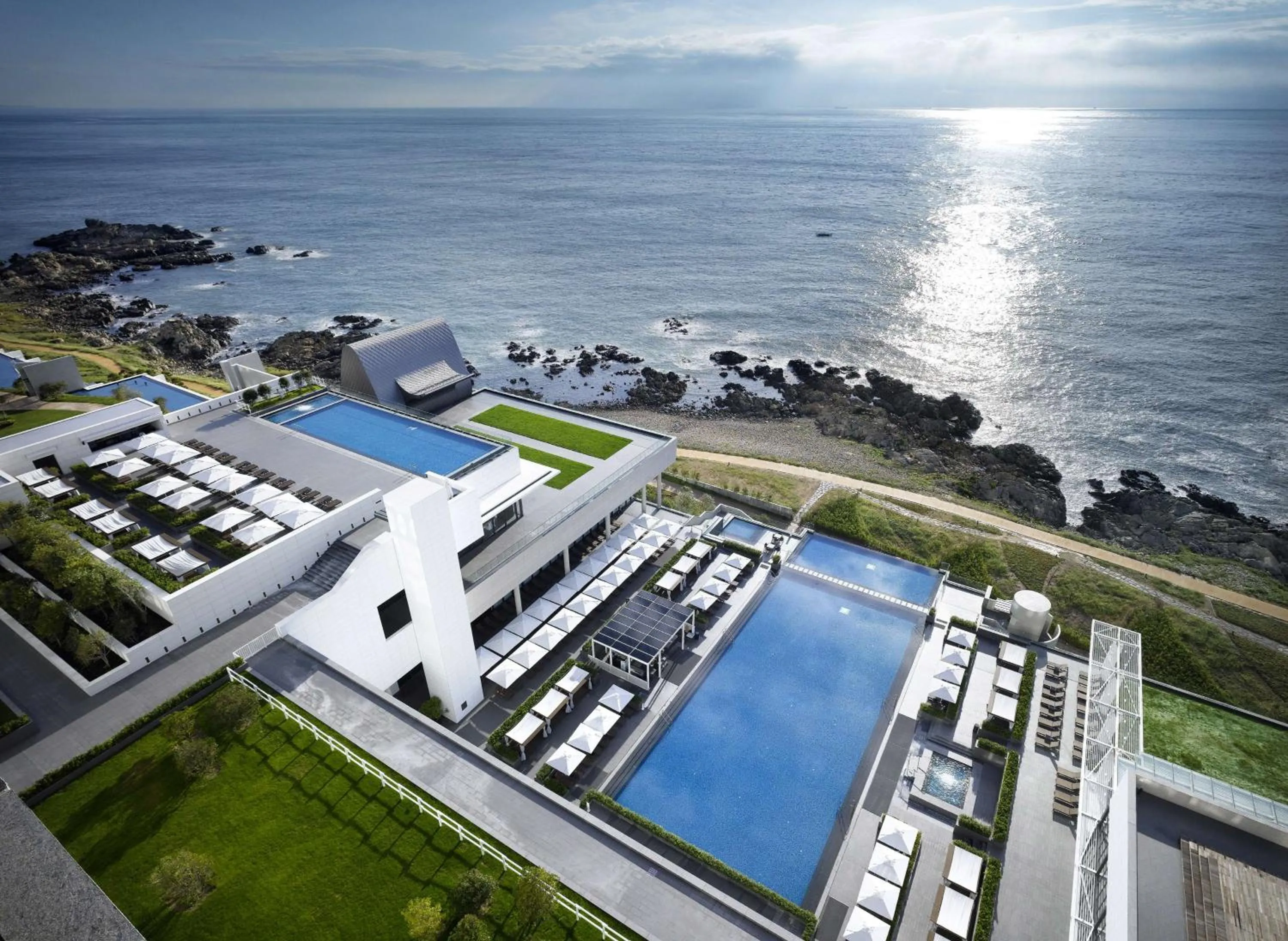 Swimming pool in Ananti at Busan Cove