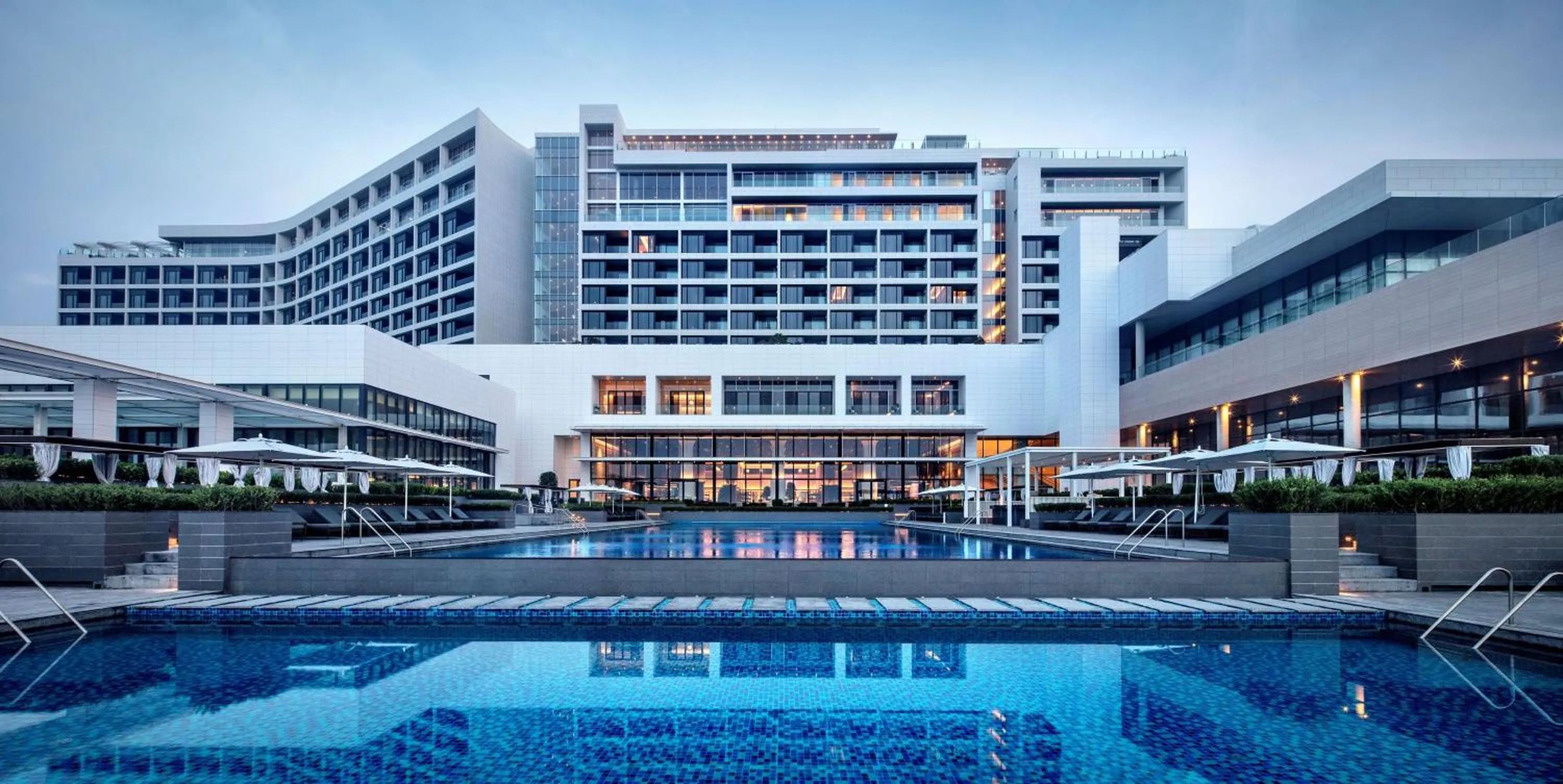 Pool view in Ananti at Busan Cove