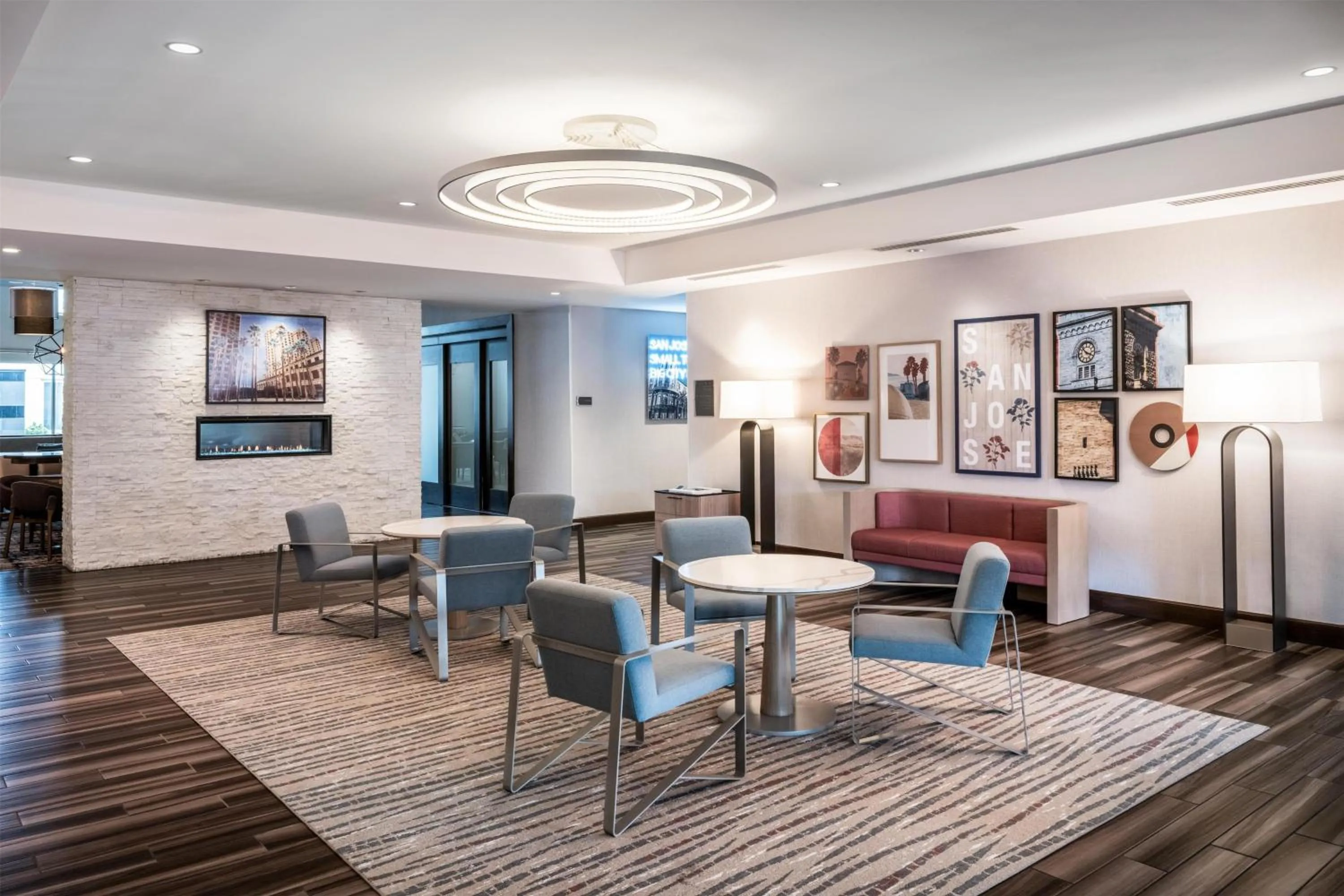 Lobby or reception in Homewood Suites By Hilton San Jose Santa Clara