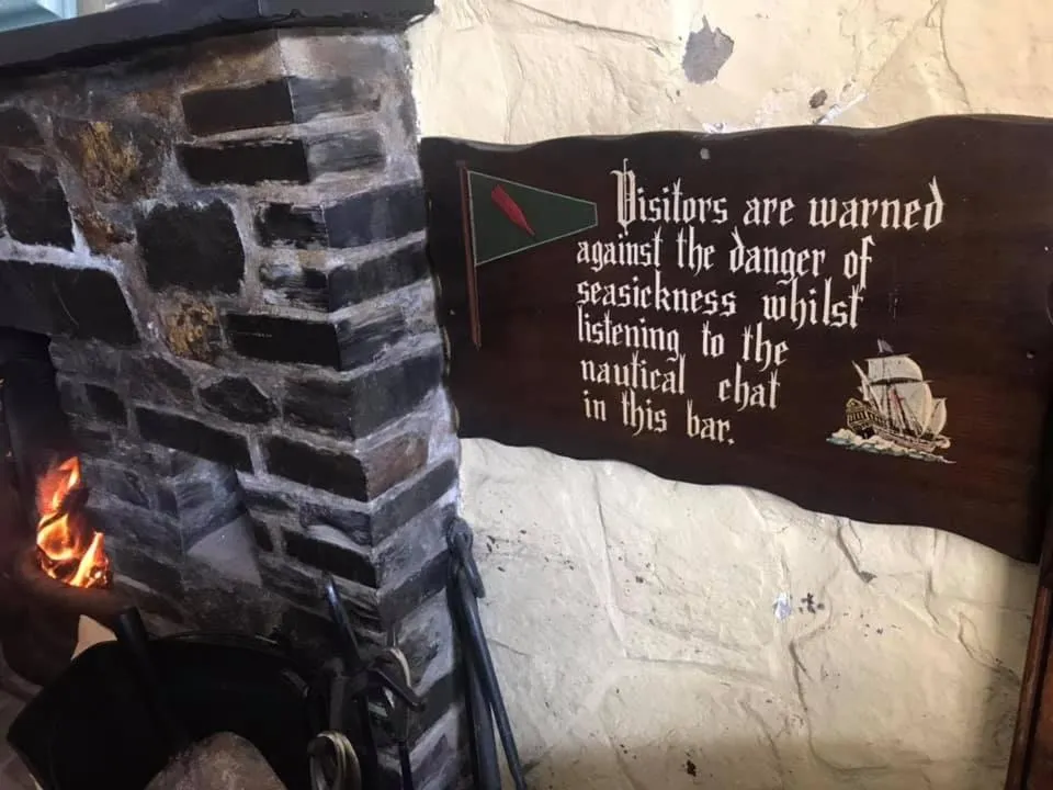 flat iron in Cadgwith Cove Inn