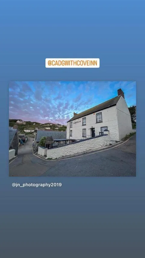 Property building in Cadgwith Cove Inn