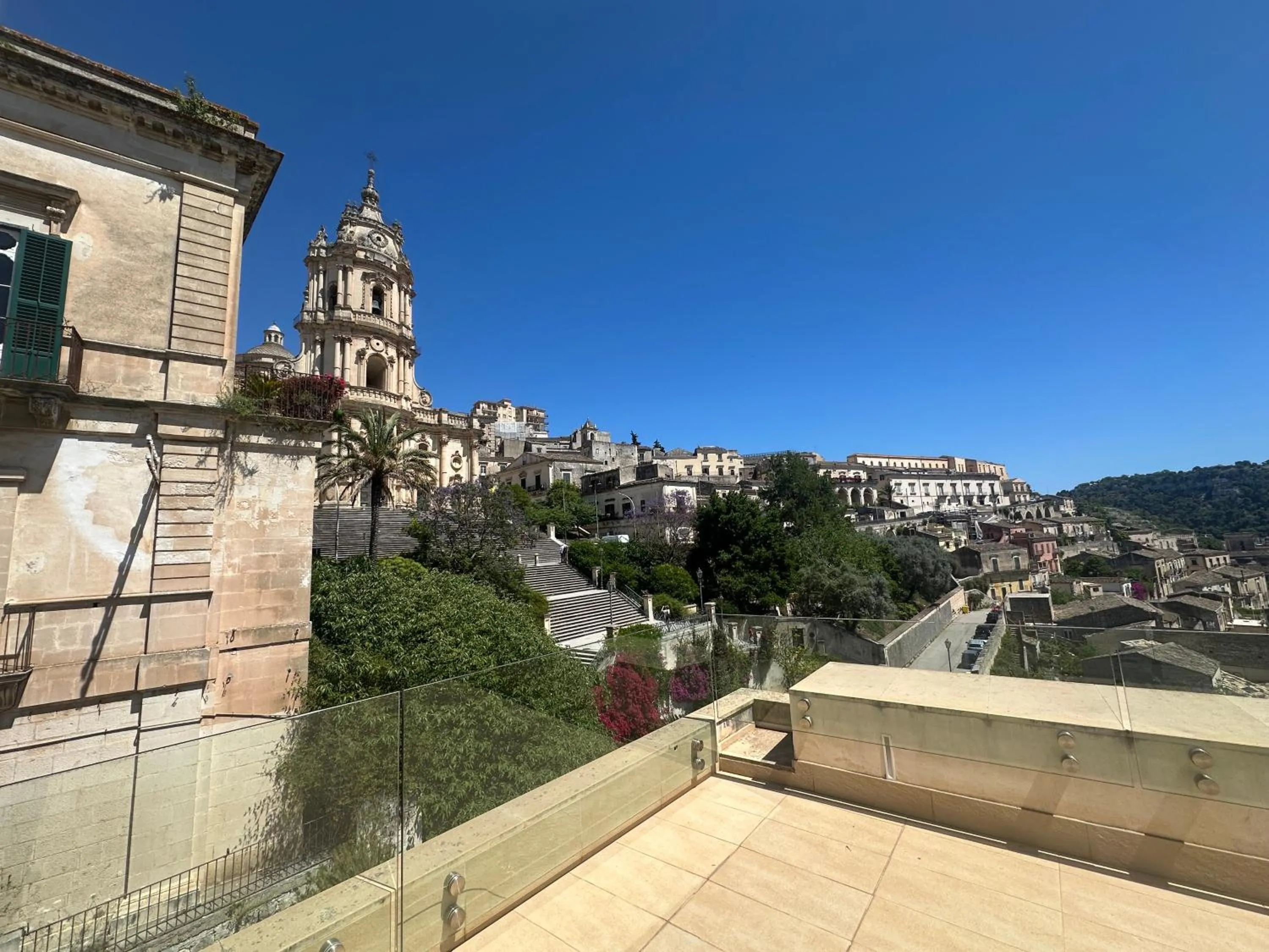 City view in San Giorgio Modica Hotel