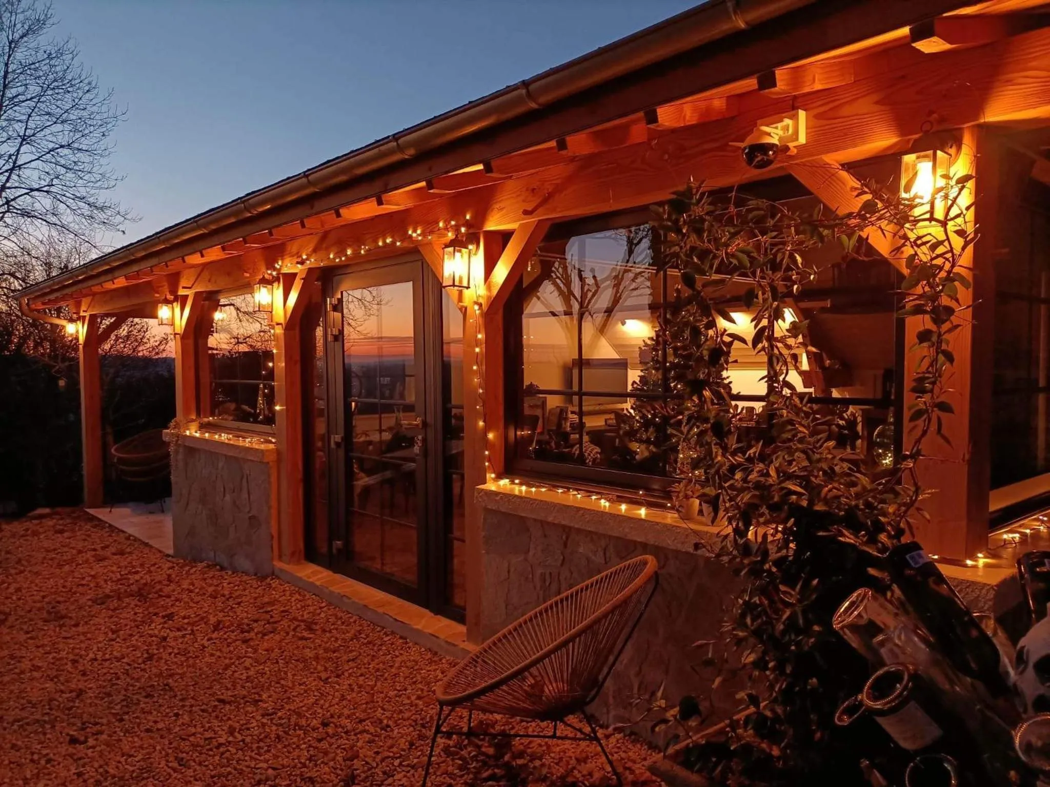 Property building in La Maison Bleue