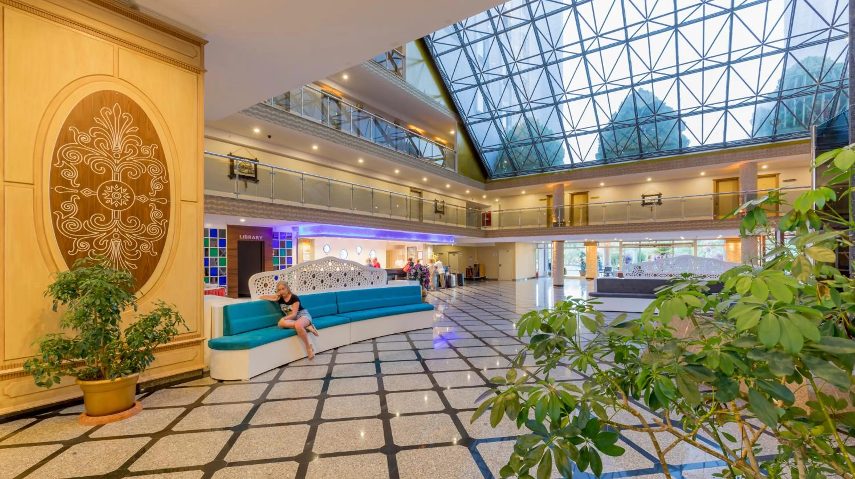 Lobby or reception in Holiday Park Resort - Ultra All İnclusive