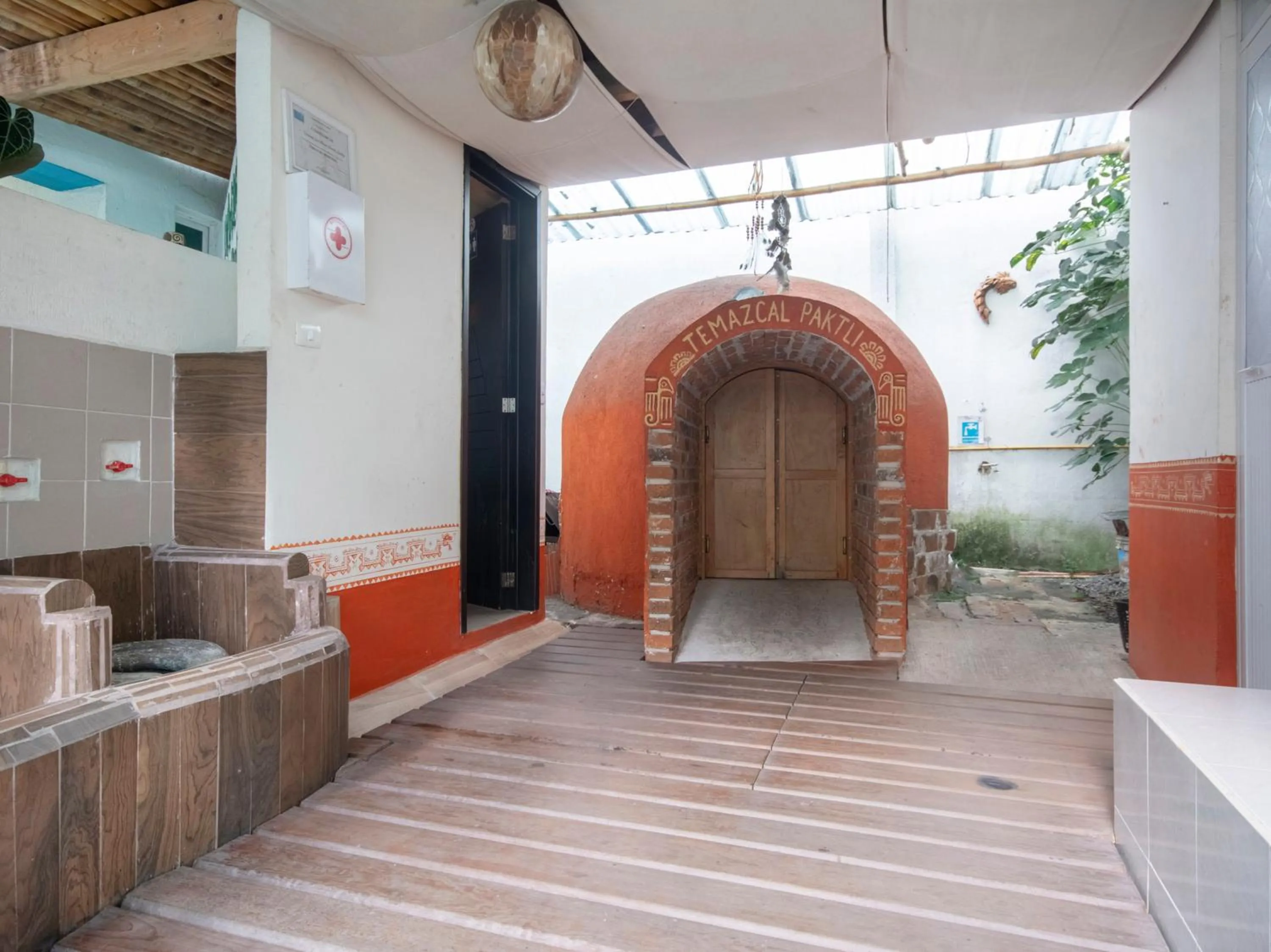 Sauna in Hotel Spa Shalam