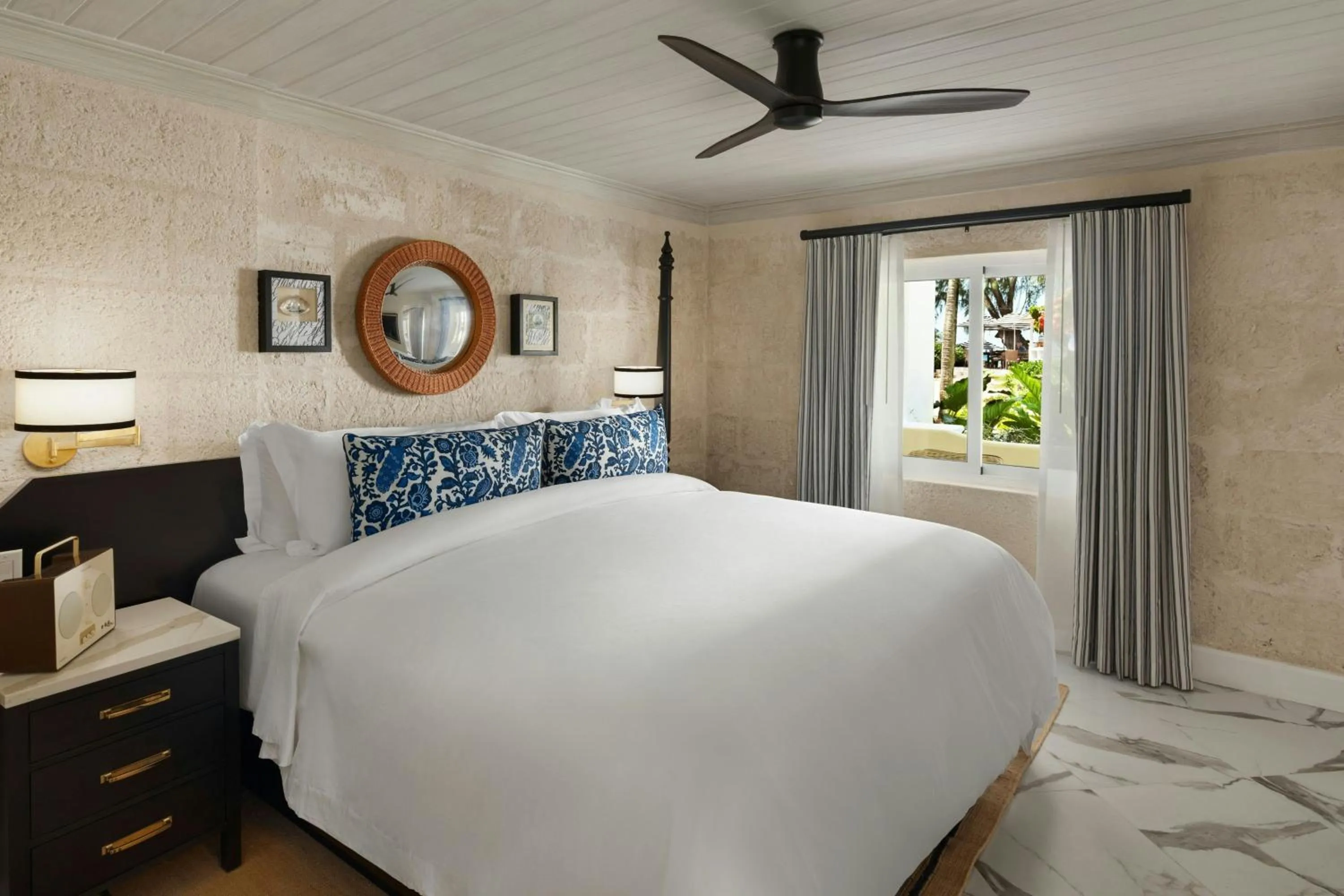 Bedroom, Bed in Colony Club, a Luxury Collection Resort, Barbados