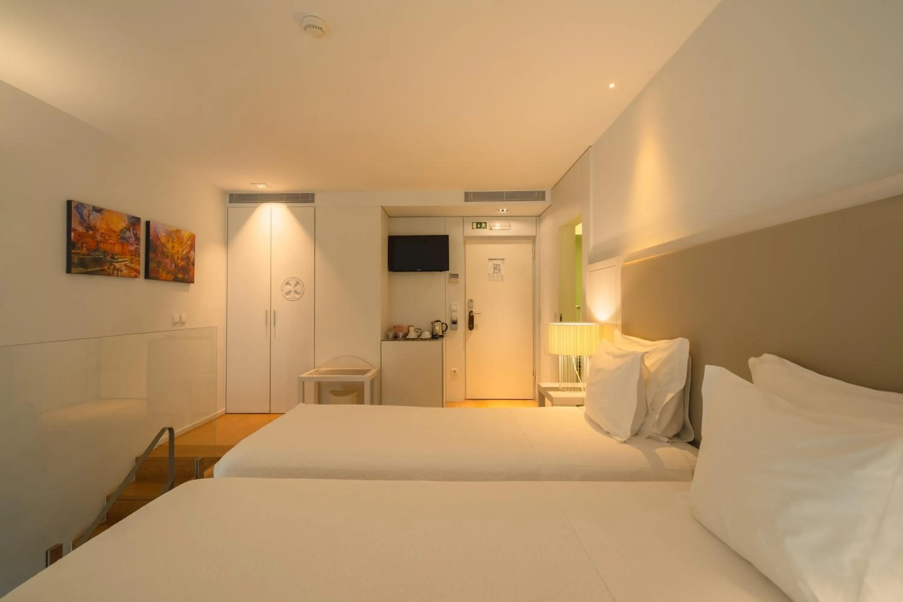 Bed in Burgus Tribute & Design Hotel