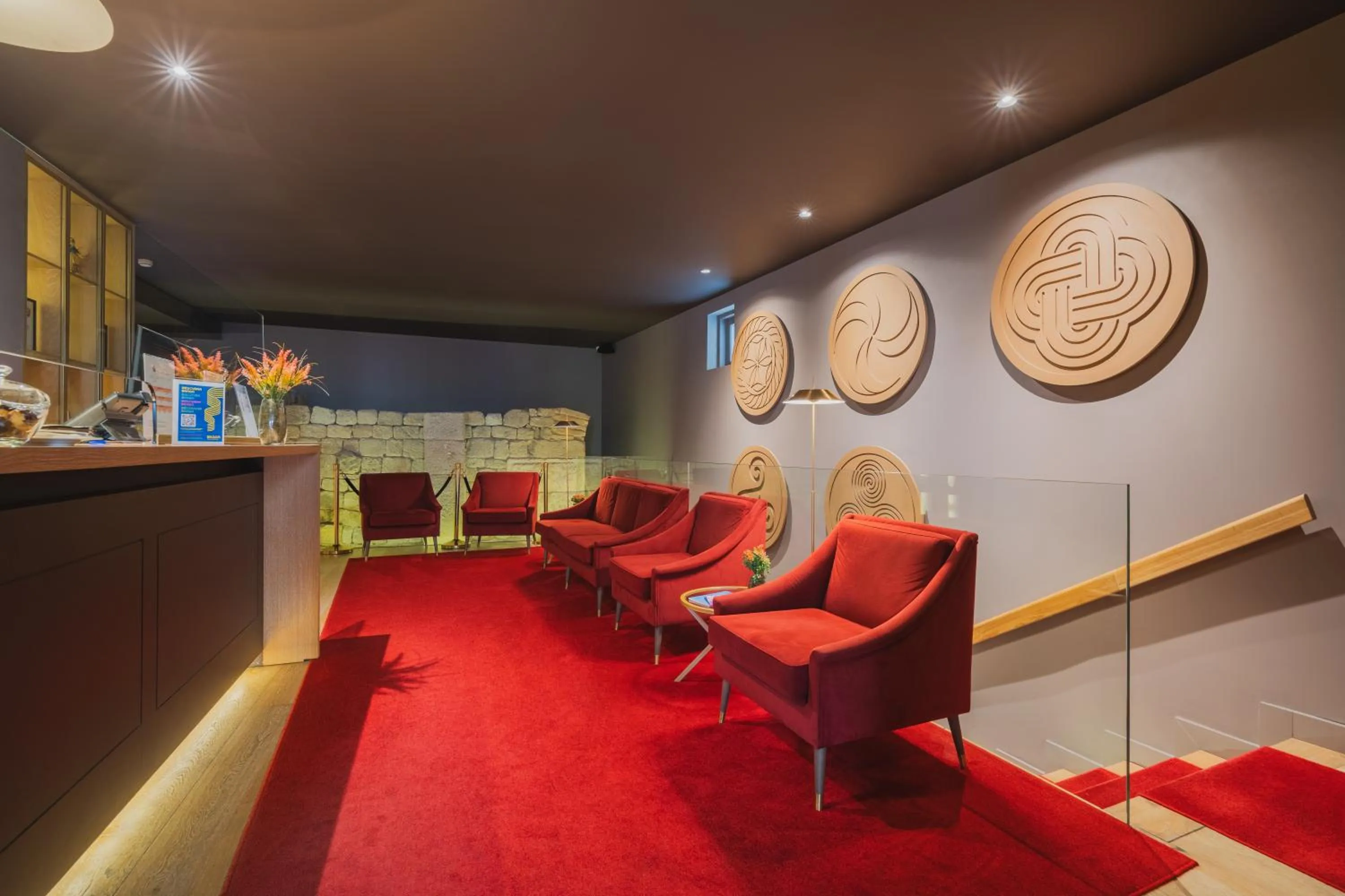 Lobby or reception in Burgus Tribute & Design Hotel