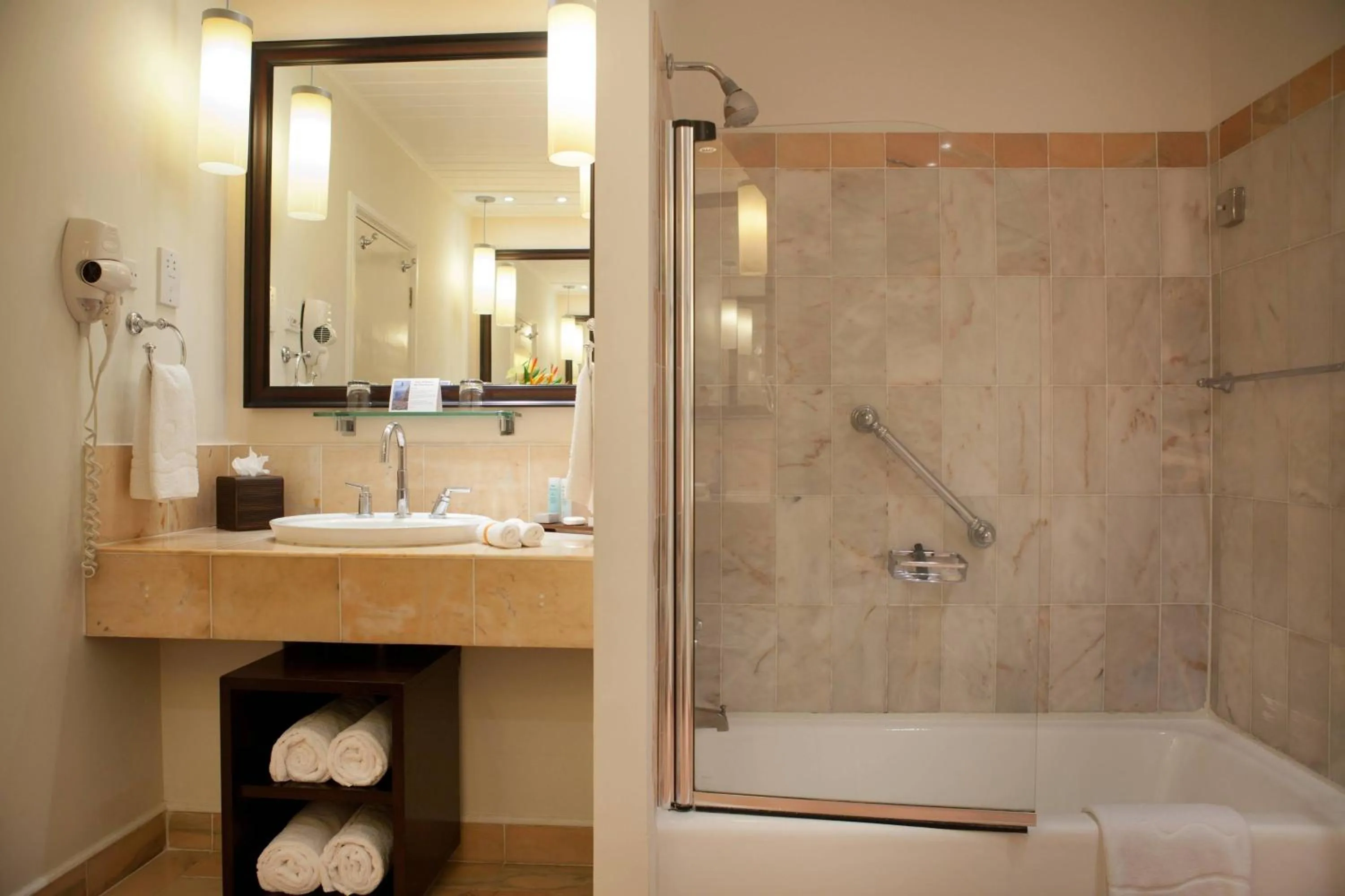 Bathroom in Tamarind by Elegant Hotels - All-Inclusive