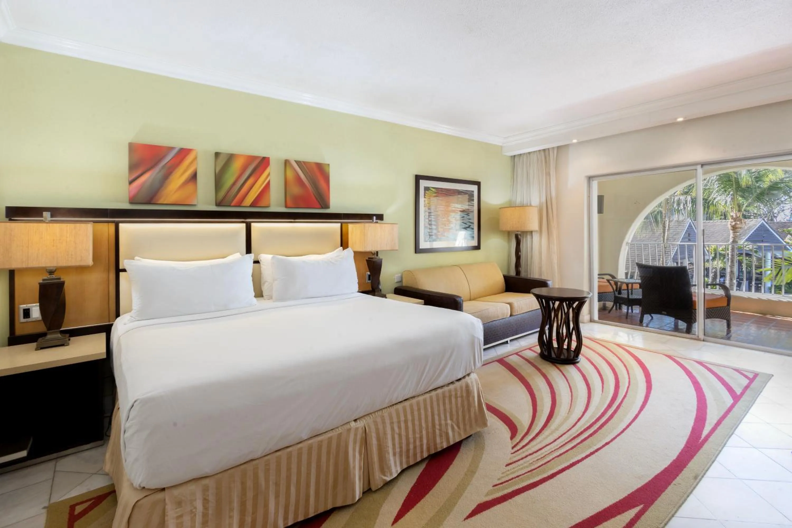 Bedroom, Bed in Tamarind by Elegant Hotels - All-Inclusive