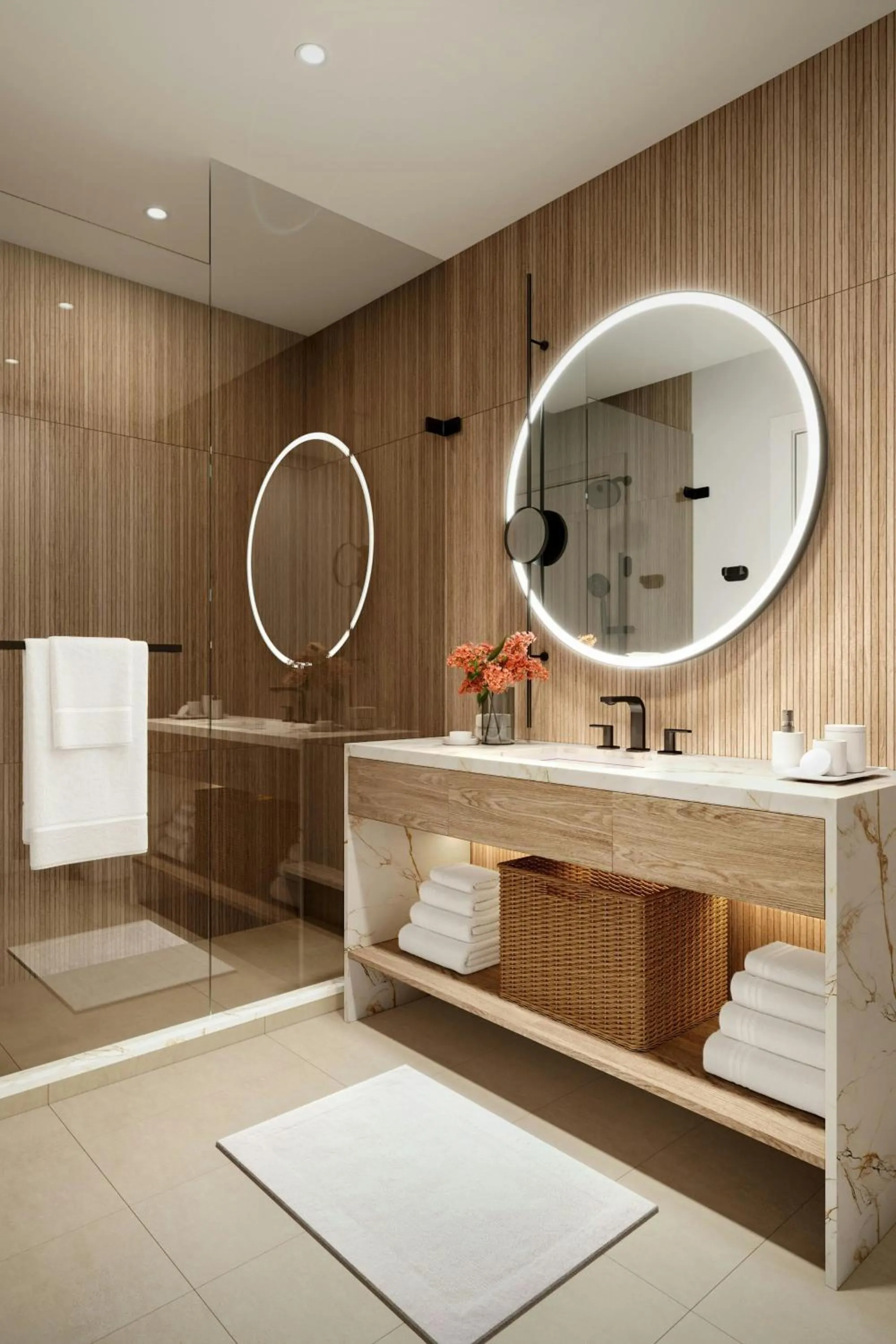 Bathroom in Tamarind by Elegant Hotels - All-Inclusive