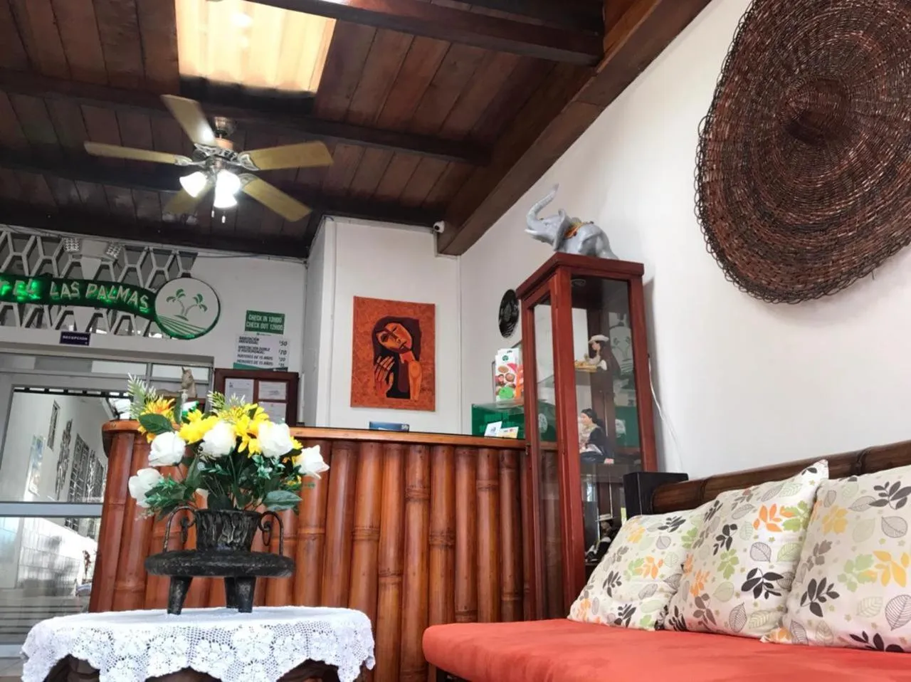 Lobby or reception in Hotel Las Palmas