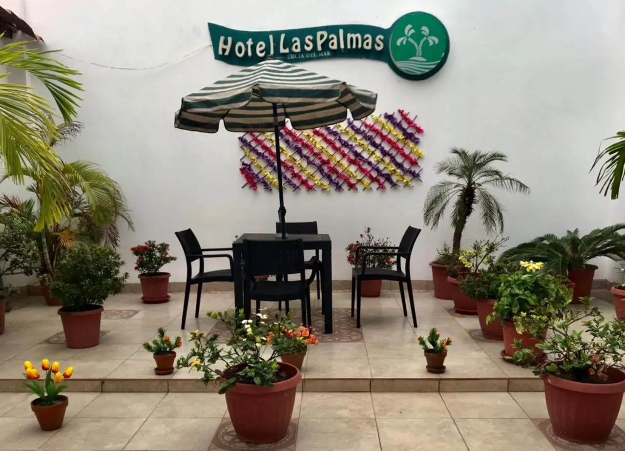 Patio in Hotel Las Palmas