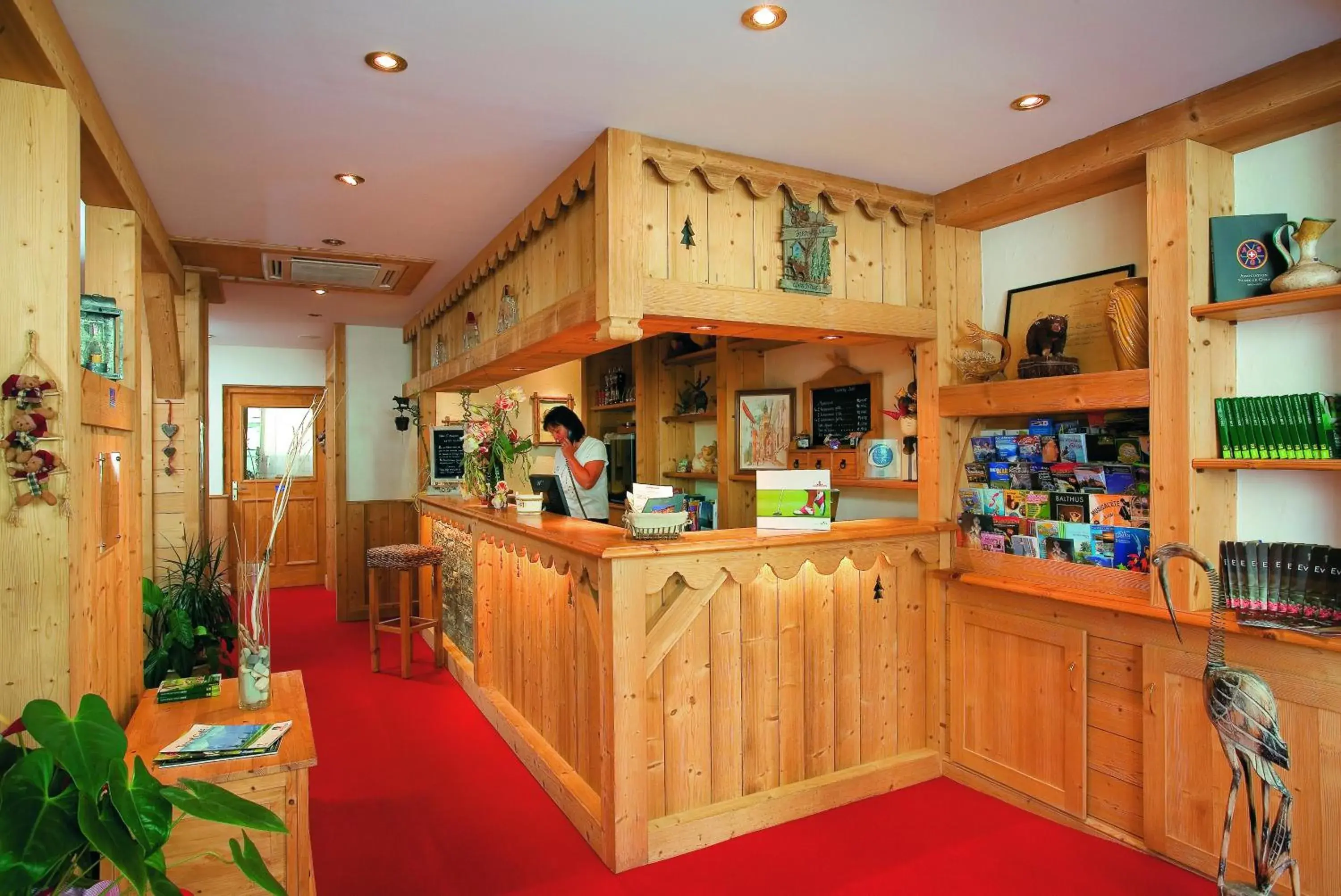 Lobby or reception in Hotel Le Littoral Lobby or reception in Hotel Le Littoral