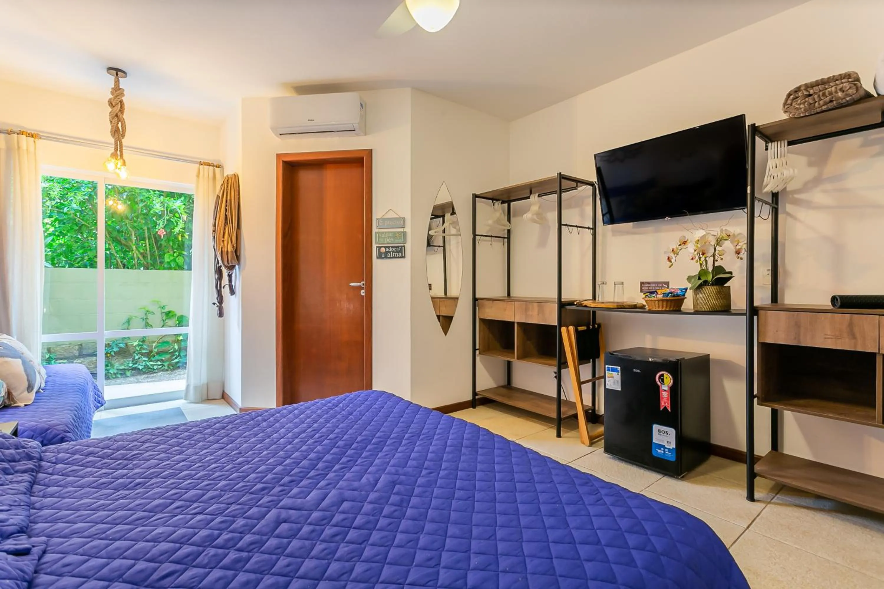 Bed in Penareia Floripa Beach Hotel