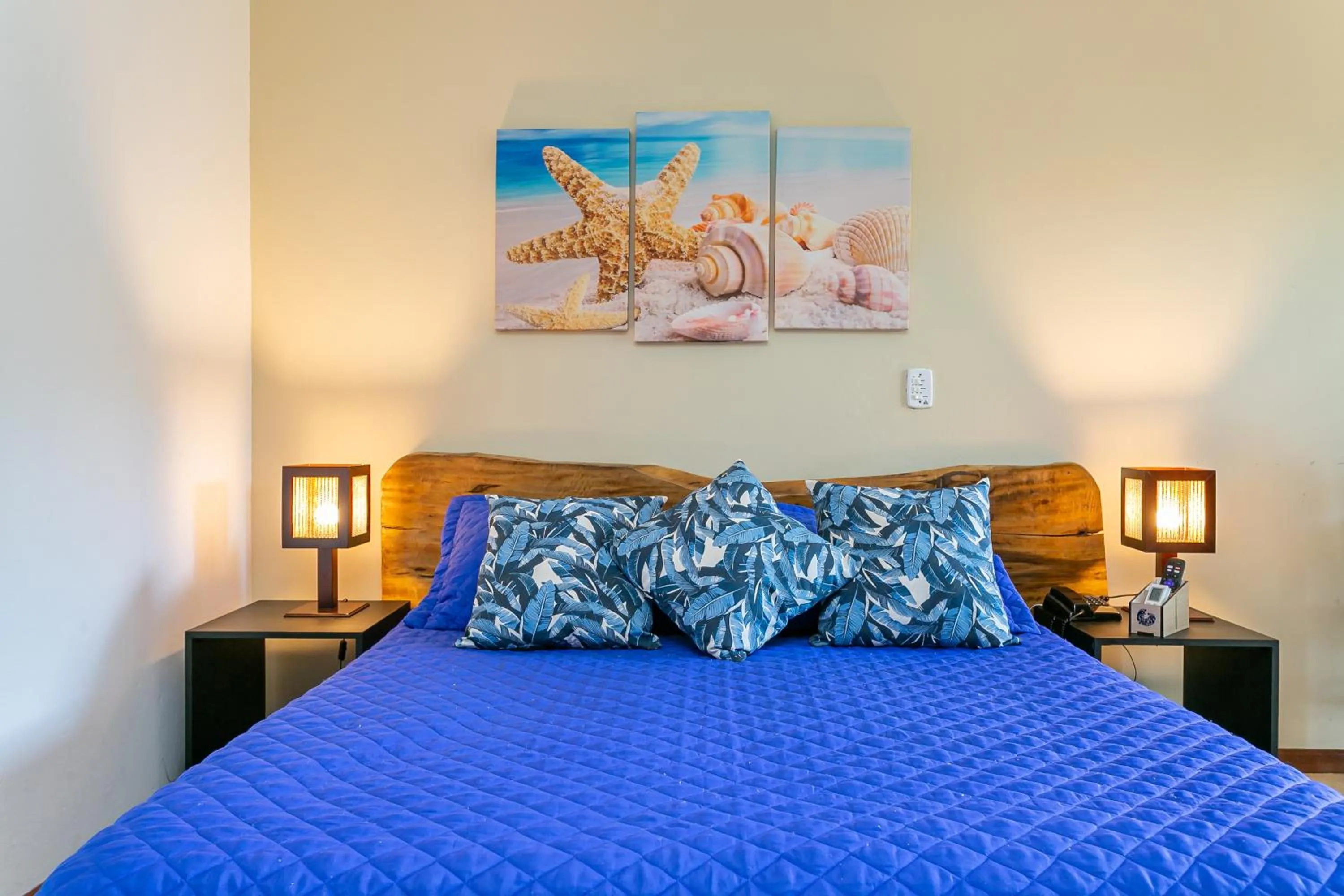 Bed in Penareia Floripa Beach Hotel