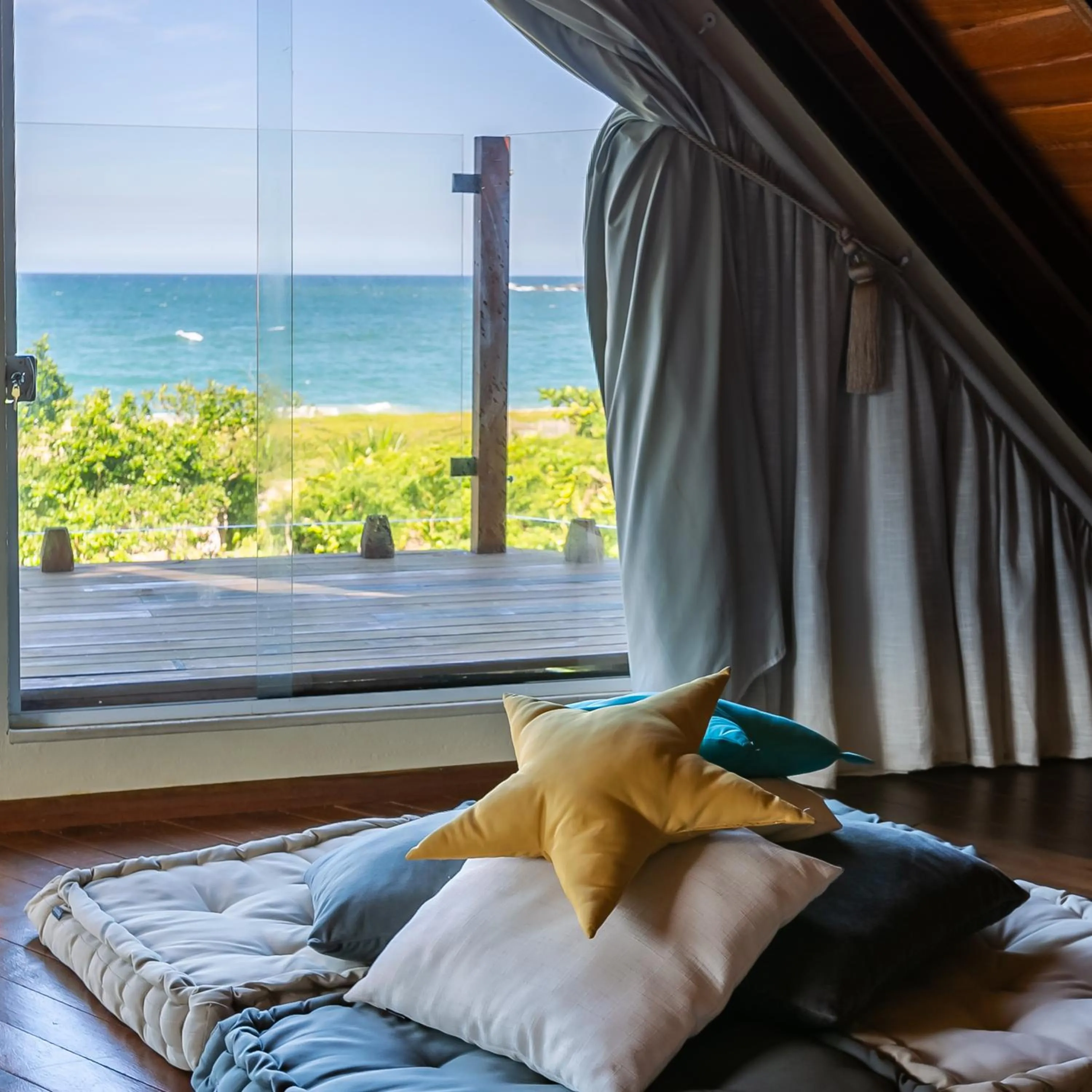 Bed in Penareia Floripa Beach Hotel