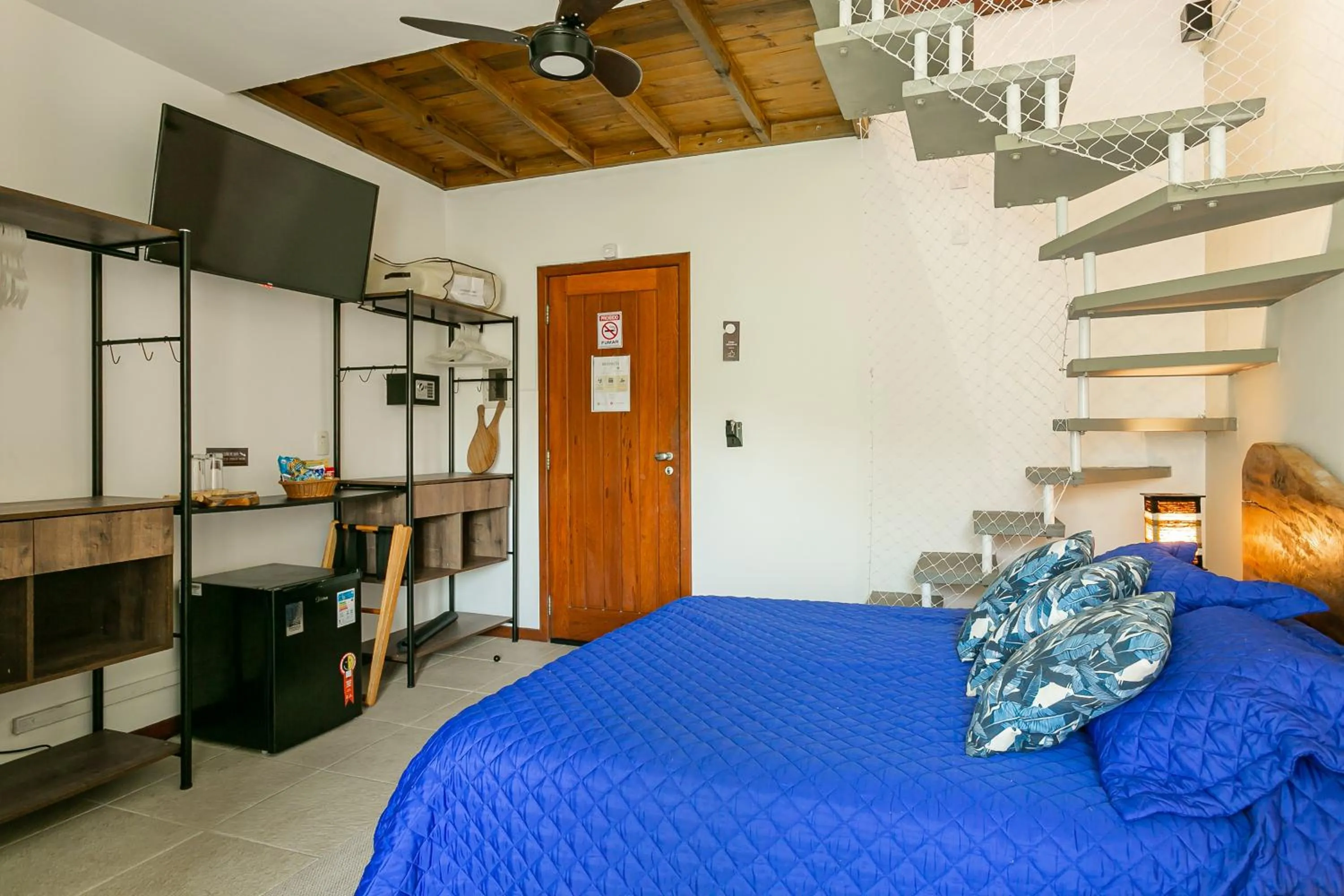 Bed in Penareia Floripa Beach Hotel