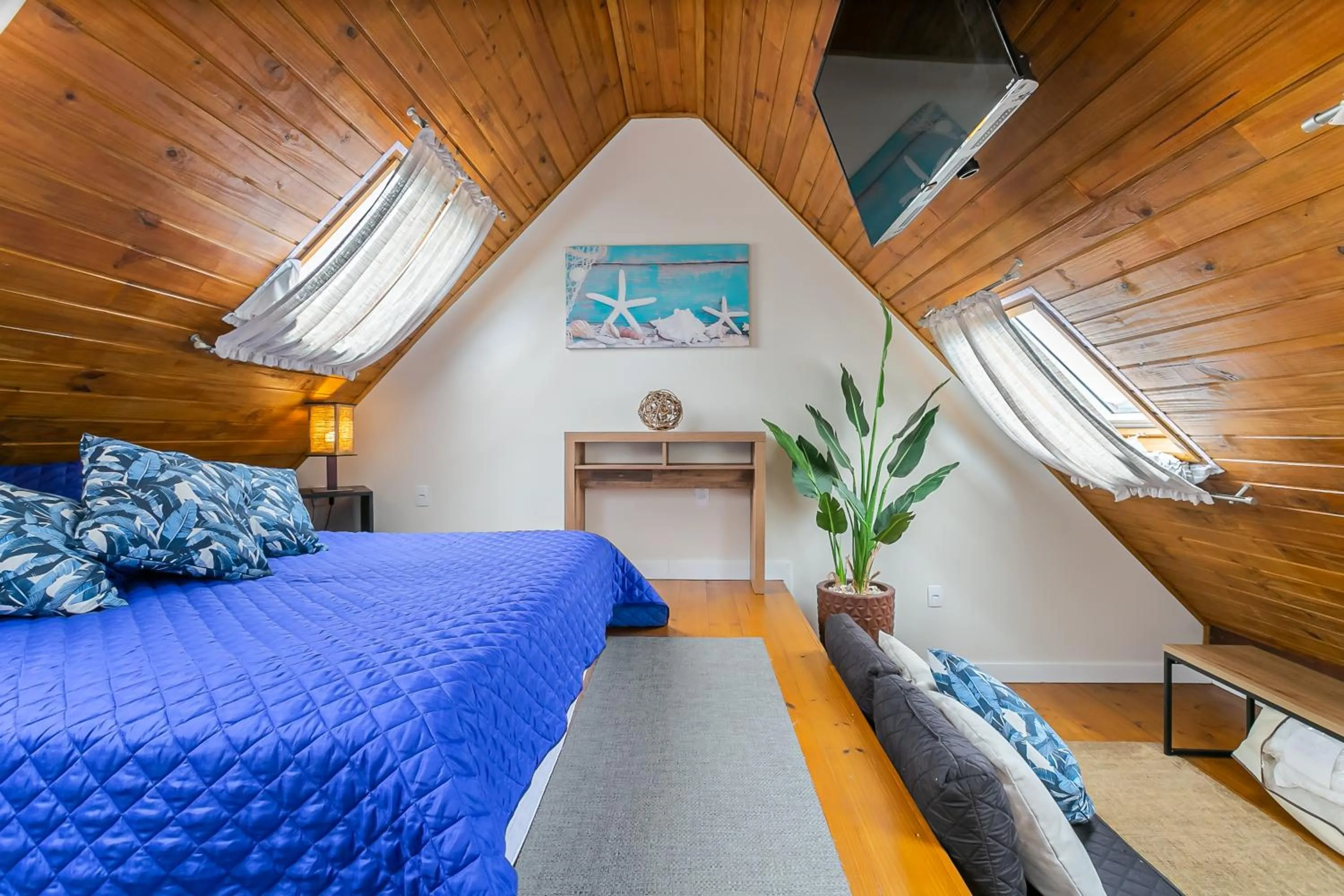 Bed in Penareia Floripa Beach Hotel