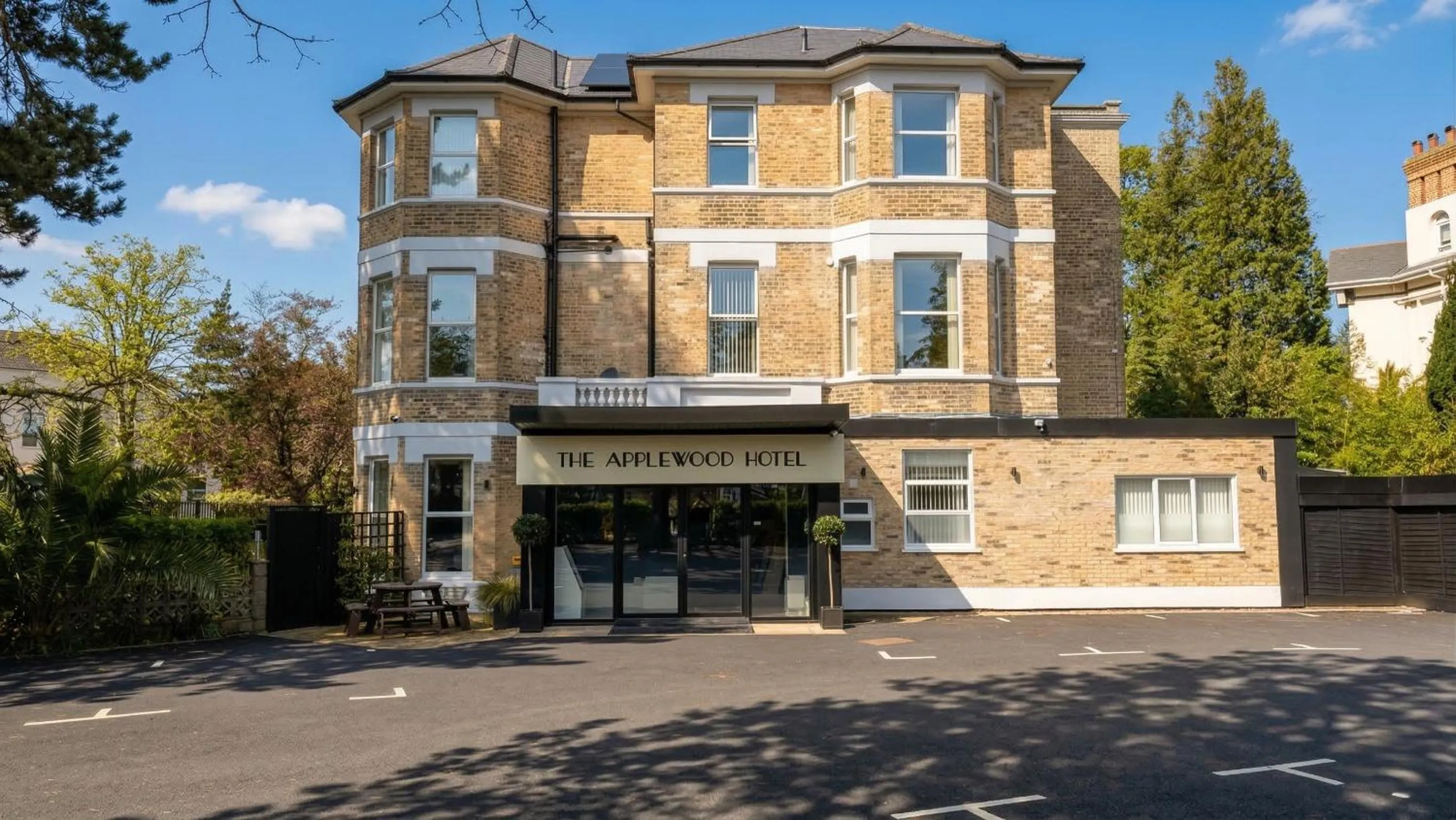 Property building in Applewood Hotel