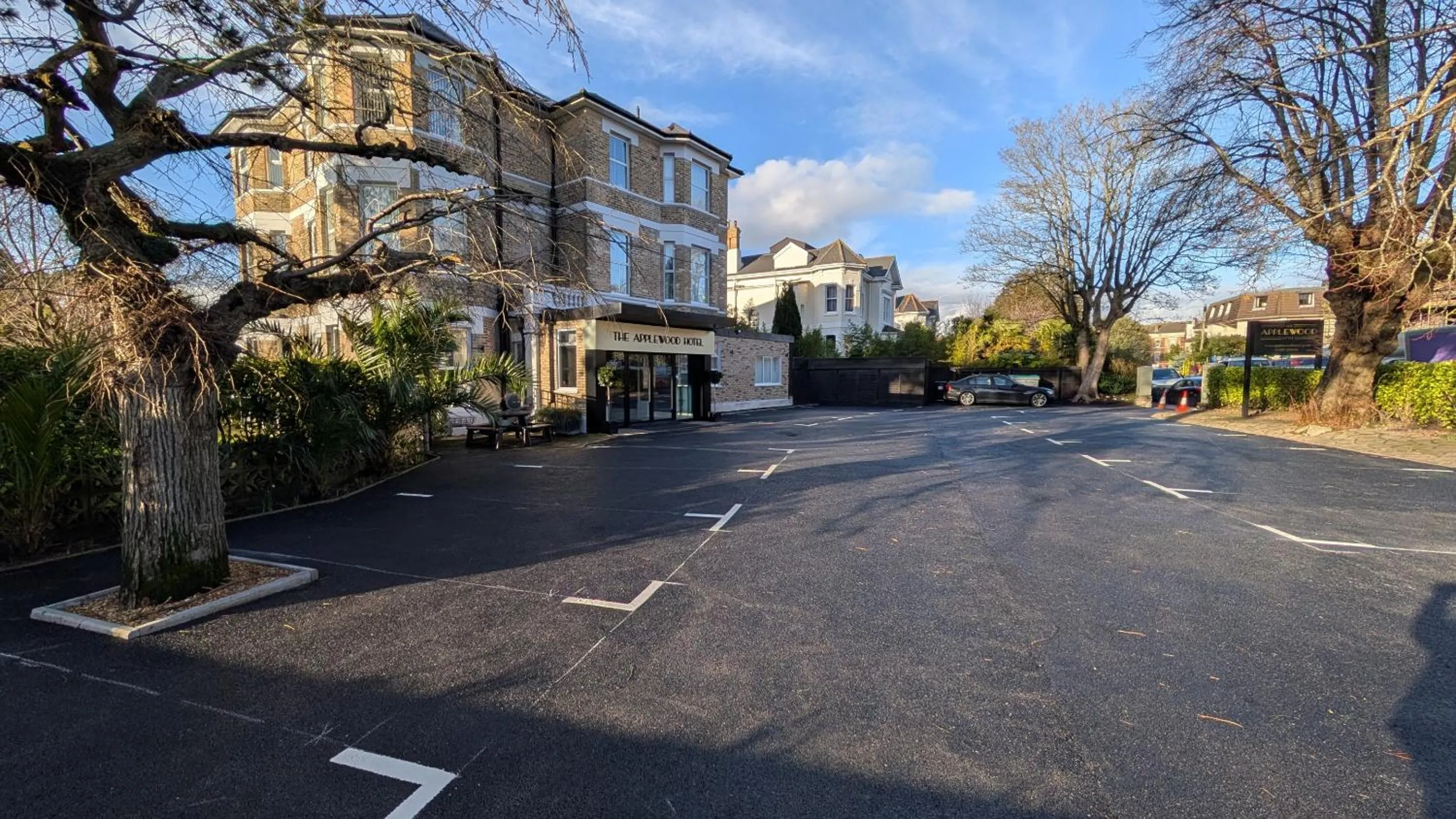 Property building in Applewood Hotel