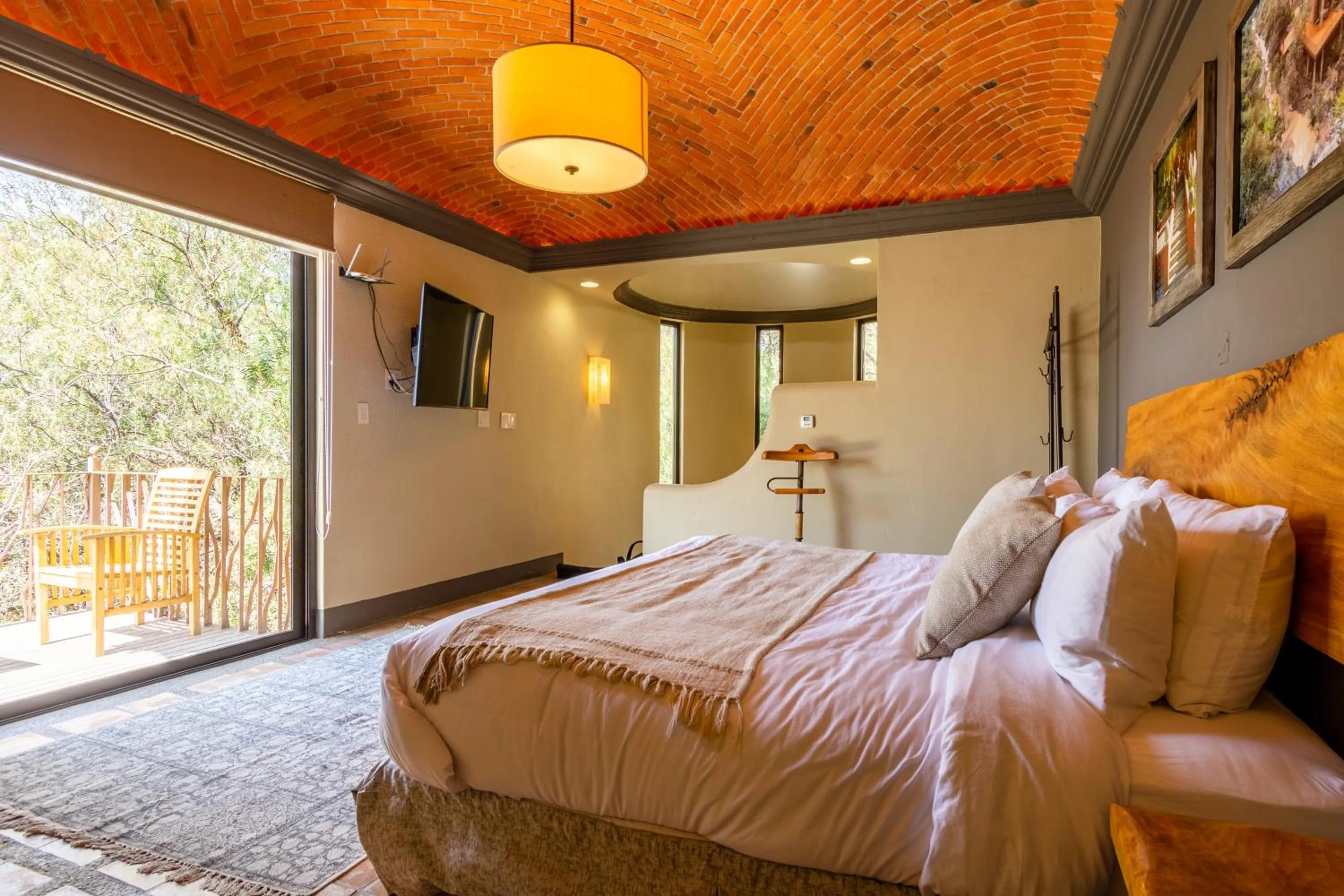 Bed in Hotel Camino de Vinos