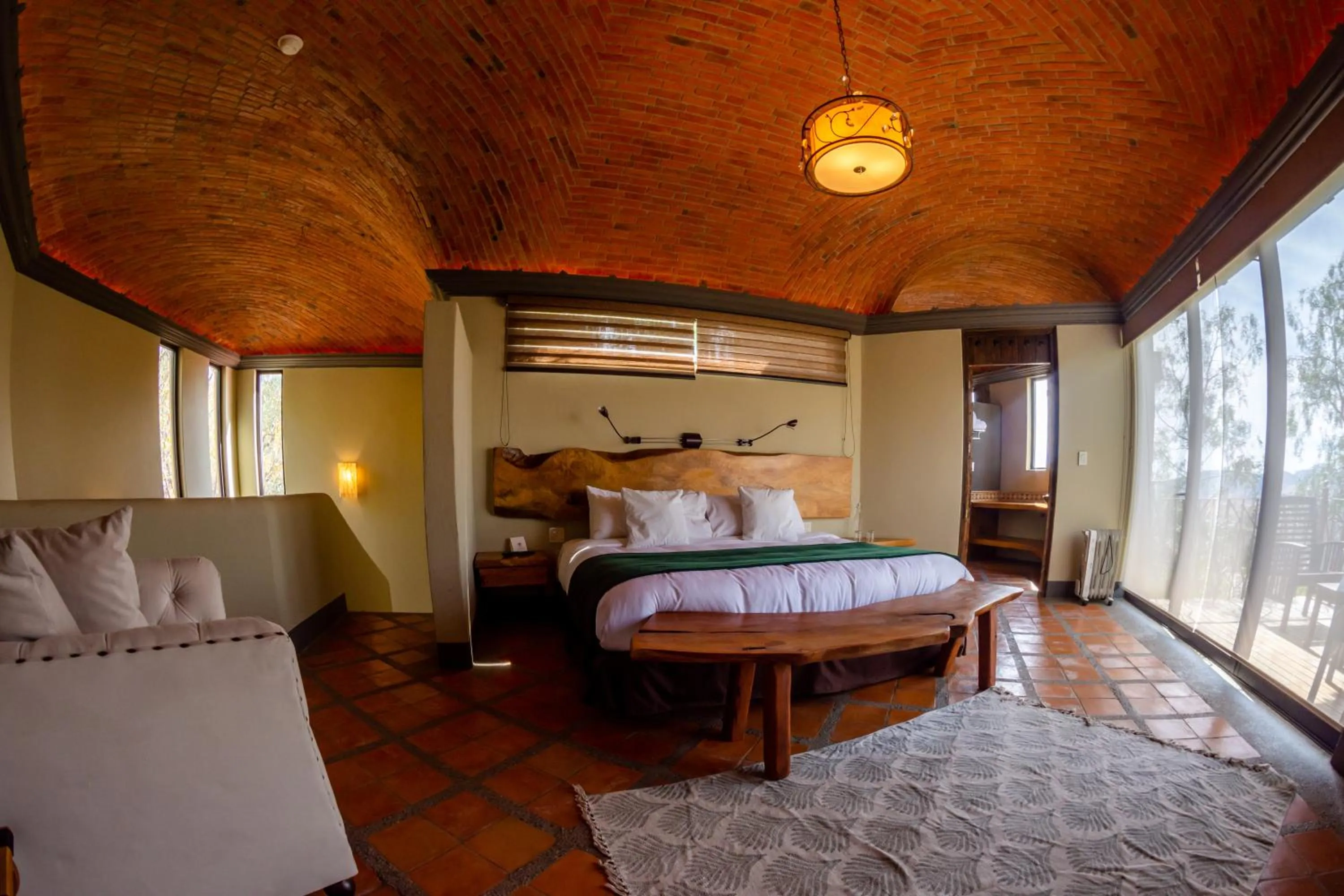 Bed in Hotel Camino de Vinos