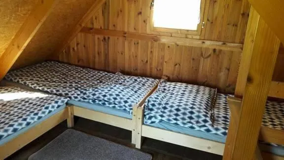 Shower, Bed in Wakacyjne domki